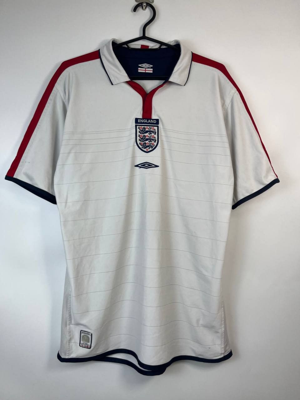 Umbro National Team England Umbro 2004 Home Football Shirt Size M Size US M / EU 48-50 / 2 - 1 Thumbnail