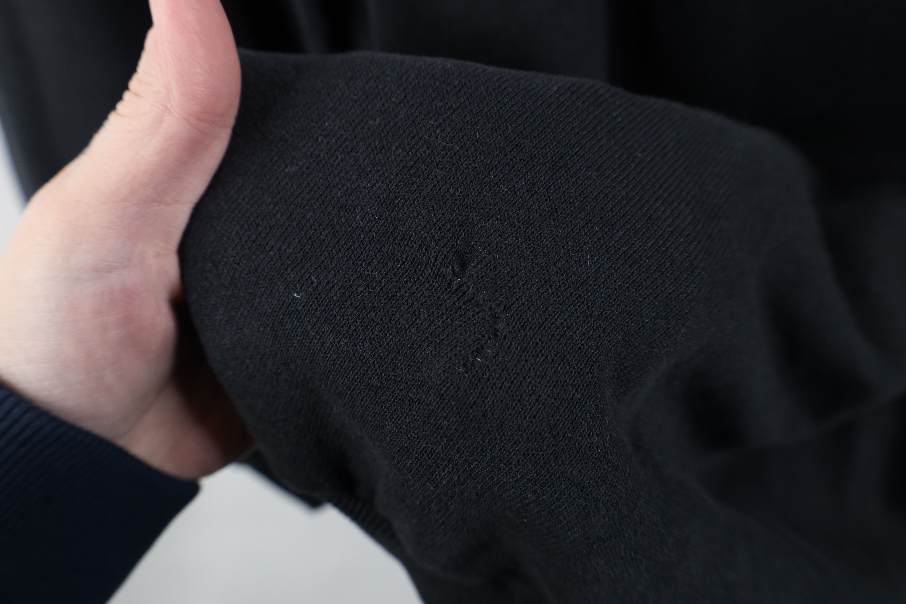 Vintage Vintage 90s Streetwear Blank Crewneck Sweatshirt Black USA Size US XXL / EU 58 / 5 - 4 Thumbnail