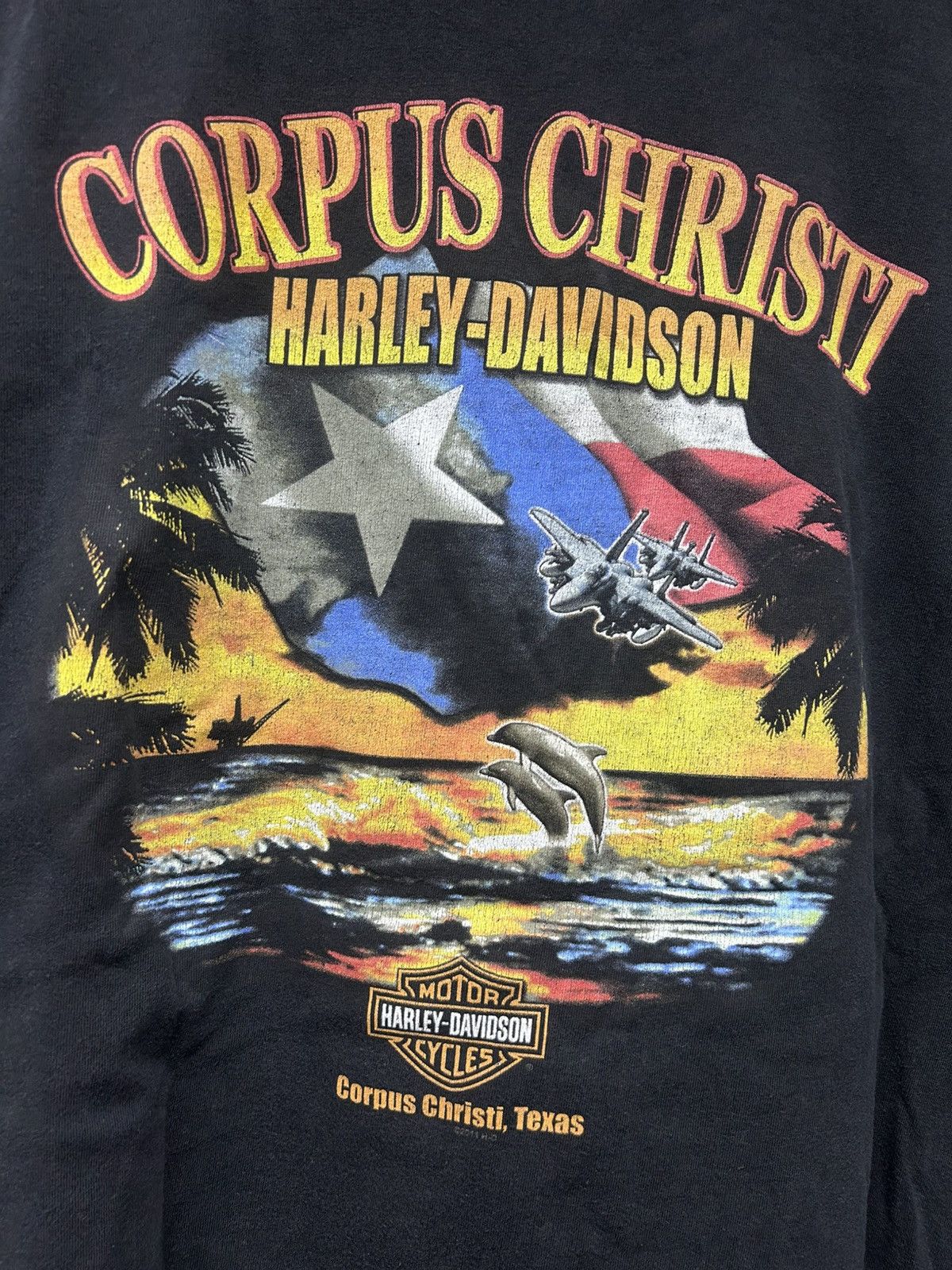 Harley Davidson ‘11 Harley Davidson Corpus Christi Texas Graphic Tshirt Size US XL / EU 56 / 4 - 5 Thumbnail