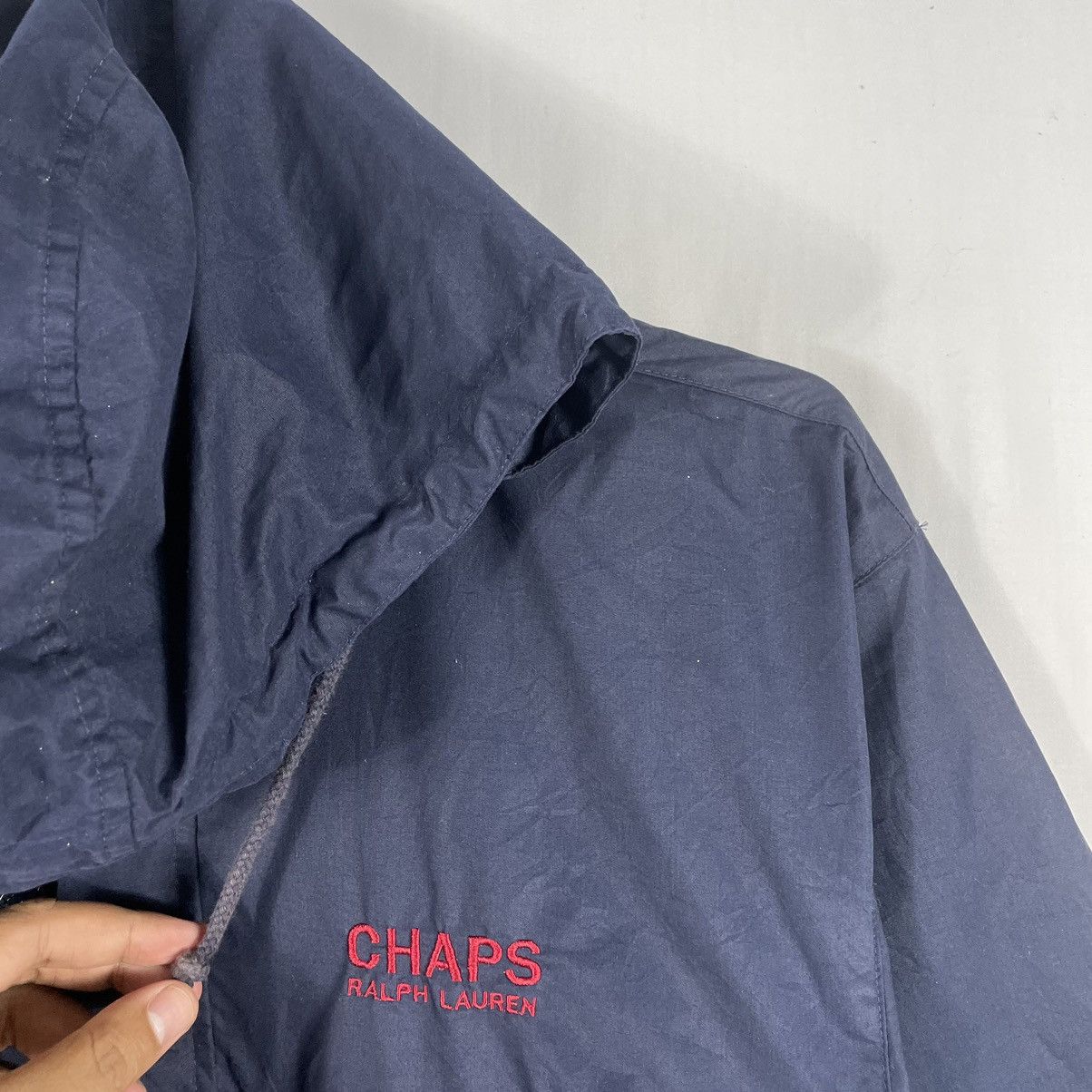 Chaps Ralph Lauren × Polo Ralph Lauren × Ralph Lauren 🔥Rare🔥Vintage Chaps Ralph Lauren Anorak Faded Light Jacket Size US L / EU 52-54 / 3 - 8 Thumbnail