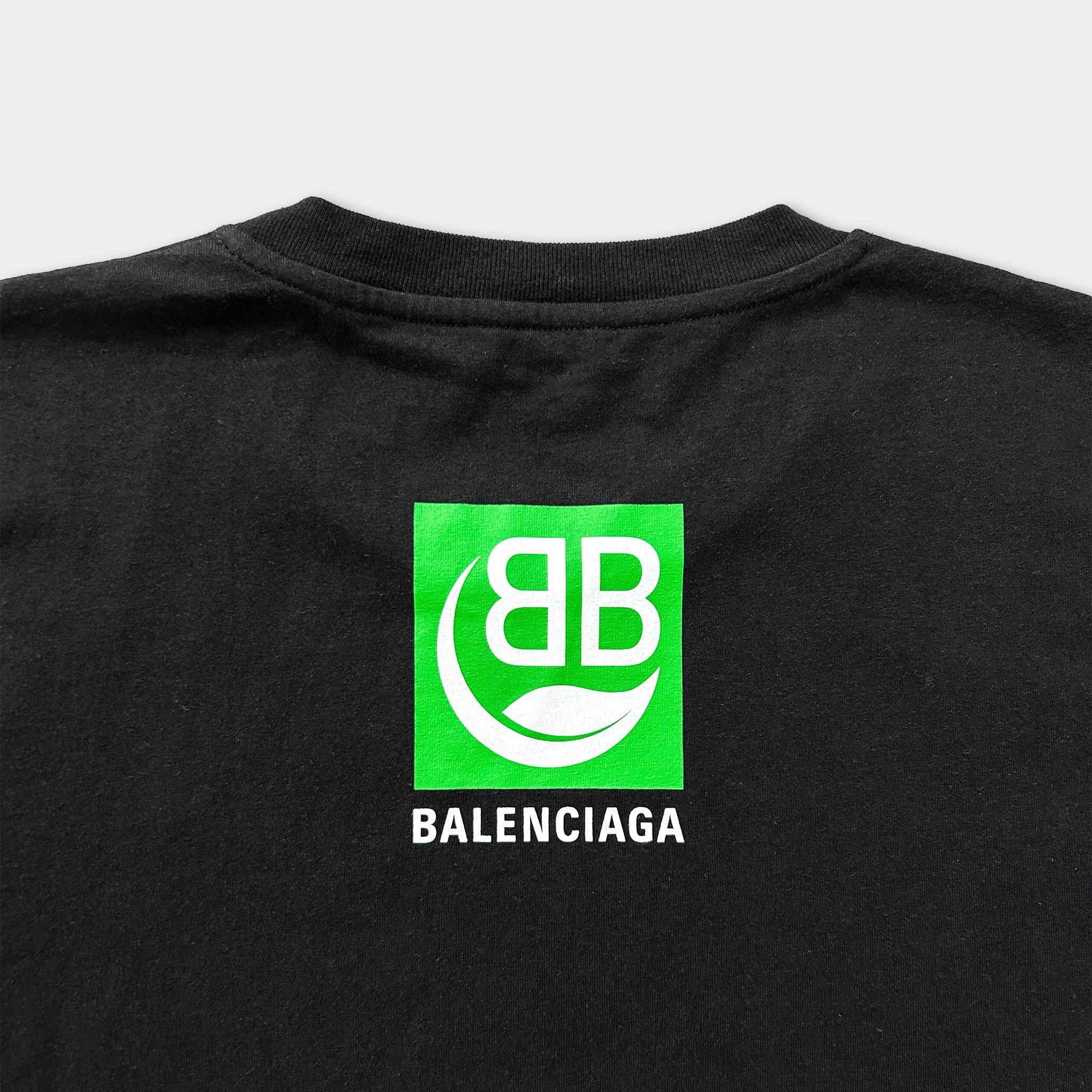 Balenciaga Balenciaga Logo Baby Tee Size US S / EU 44-46 / 1 - 5 Thumbnail