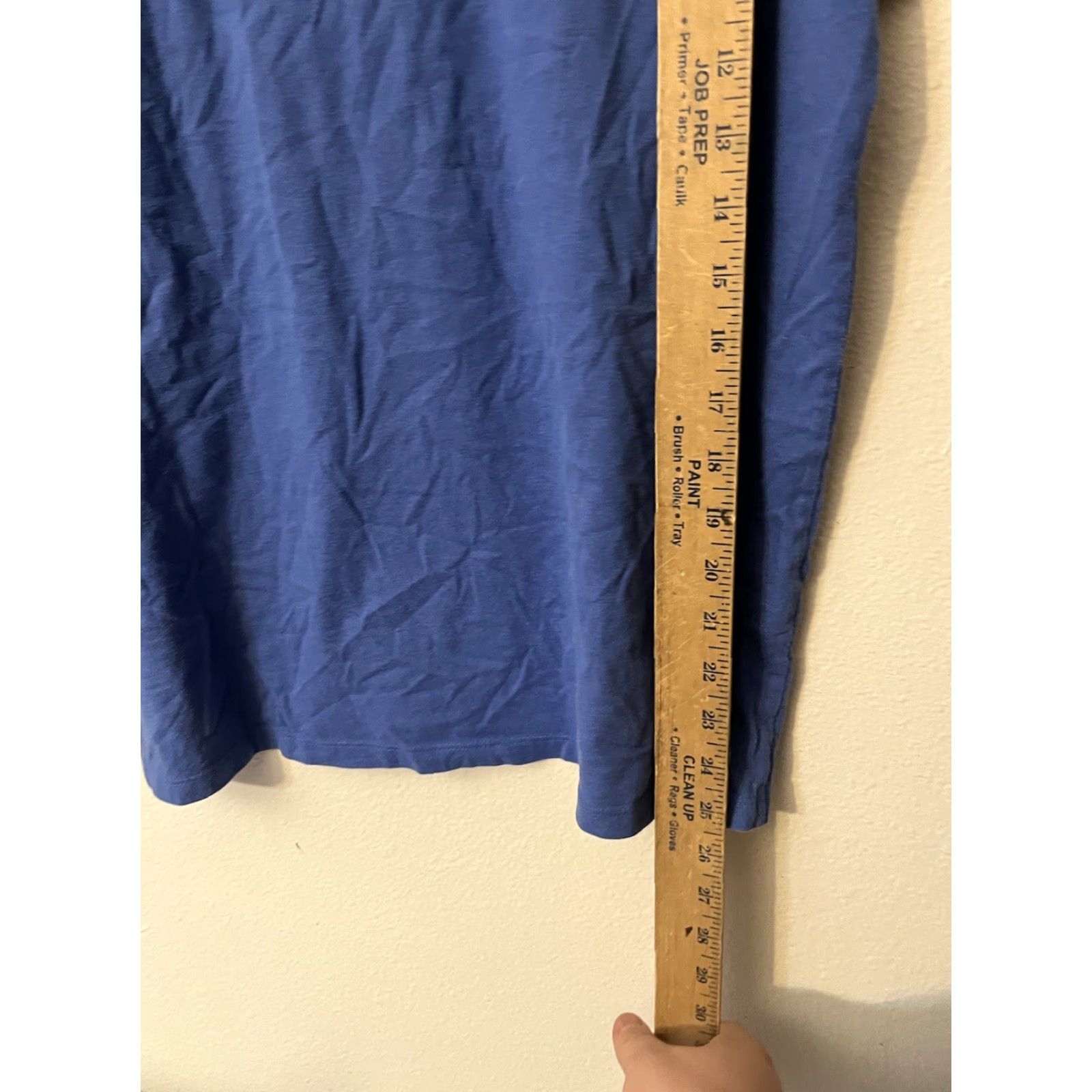 Croft & Barrow VINTAGE Croft & Barrow Round Neck Short Sleeve T-Shirt Blue Women’s Cotton 100% M Regular Stripe Size M / US 6-8 / IT 42-44 - 5 Thumbnail