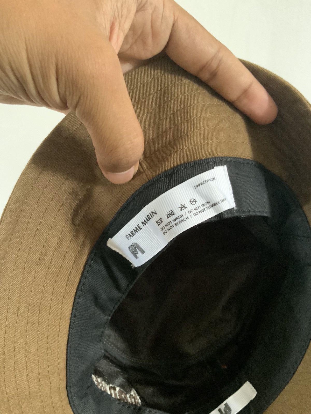Hat Club Parme Marin Spellout Bucket Hat Size ONE SIZE - 9 Thumbnail