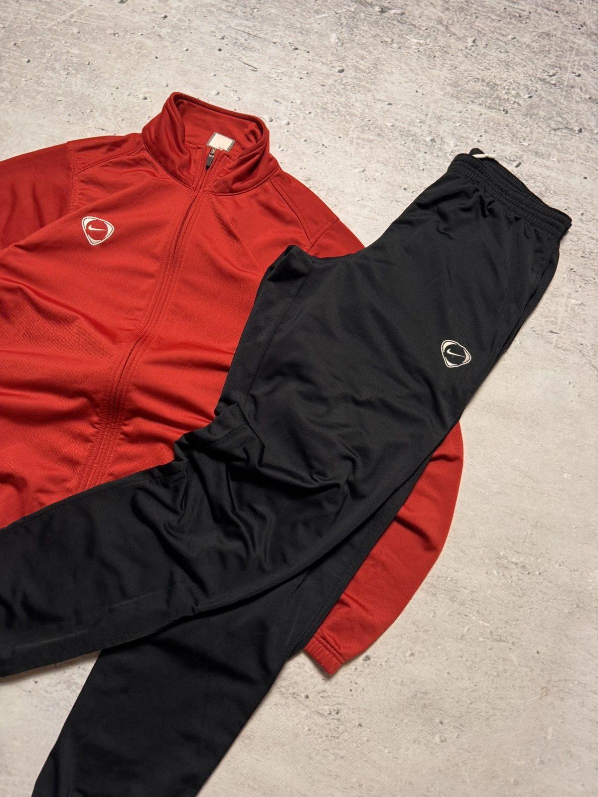 Nike × Vintage NIKE VINTAGE OVERSIZE DRIL TRACK SUIT Y2k Size US M / EU 48-50 / 2 - 3 Thumbnail