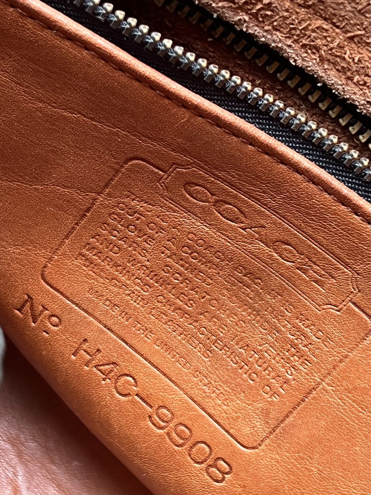 Coach Vintage Coach Willis British Tan Leather Bag Size ONE SIZE - 9 Thumbnail