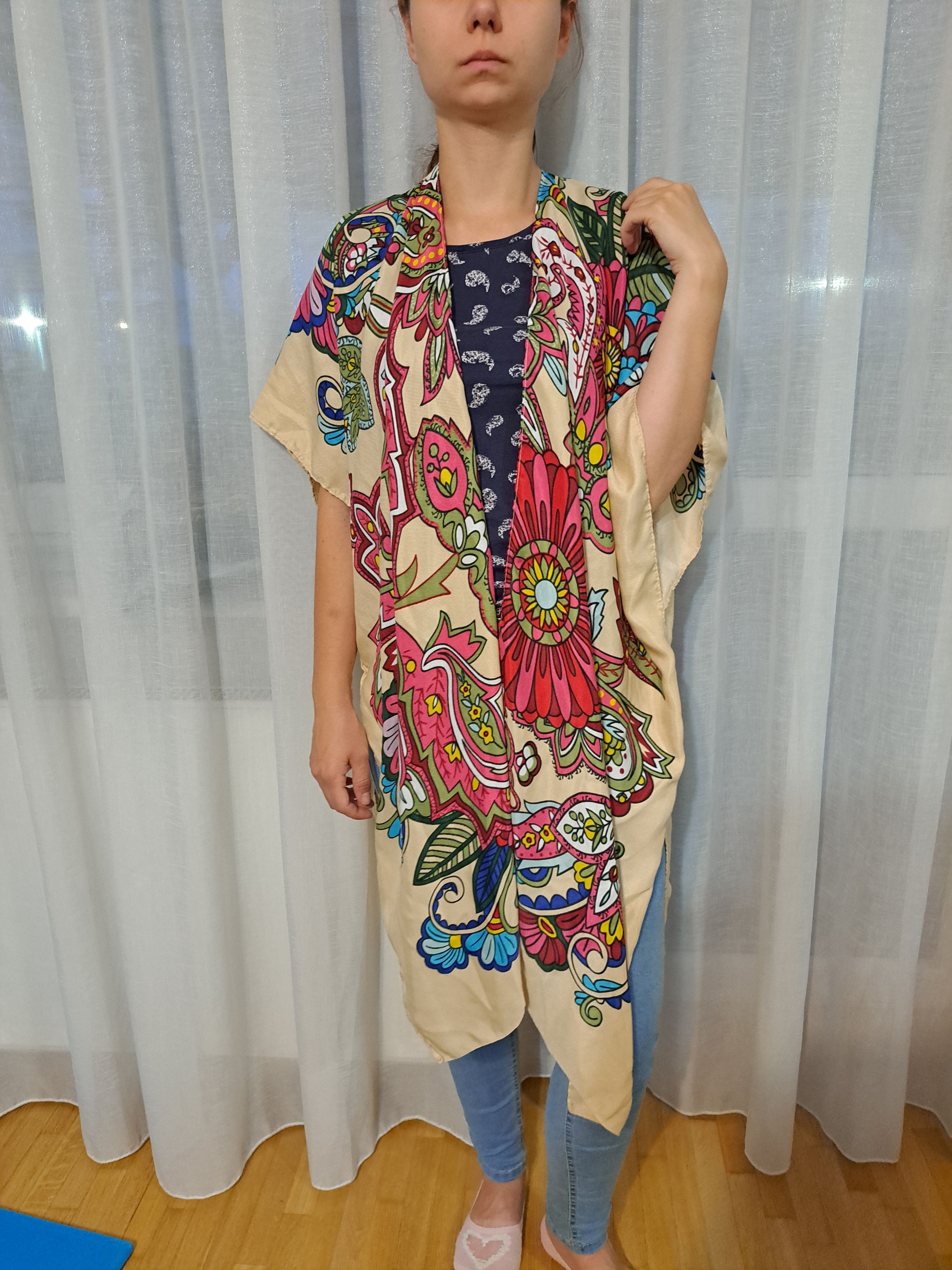 Max Mara Max Mara Studio poncho coat jacket kimono vibes color Size ONE SIZE - 4 Thumbnail