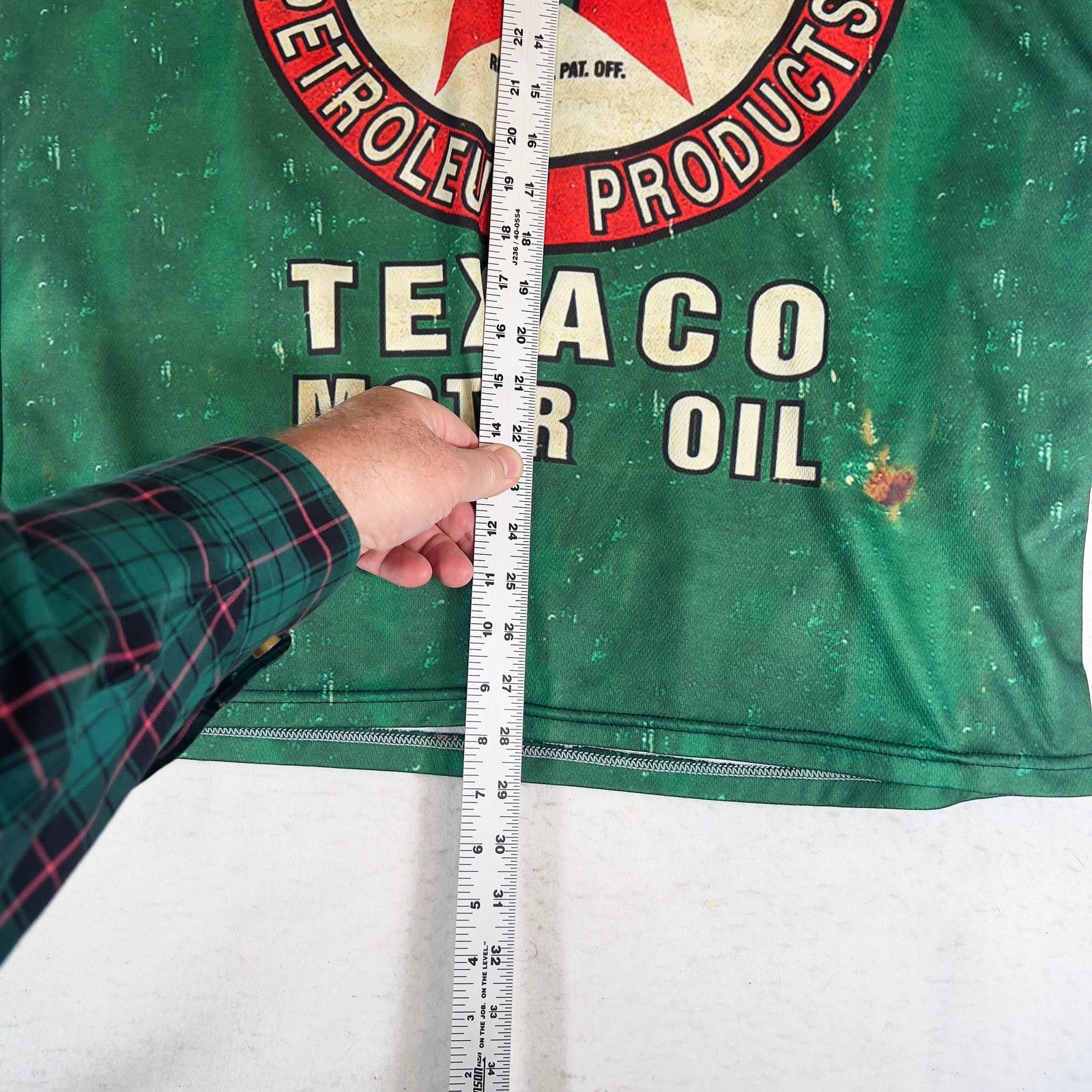 Other Texaco Motor Oil Retro Green Graphic Pullover Shirt Large Size US L / EU 52-54 / 3 - 5 Thumbnail