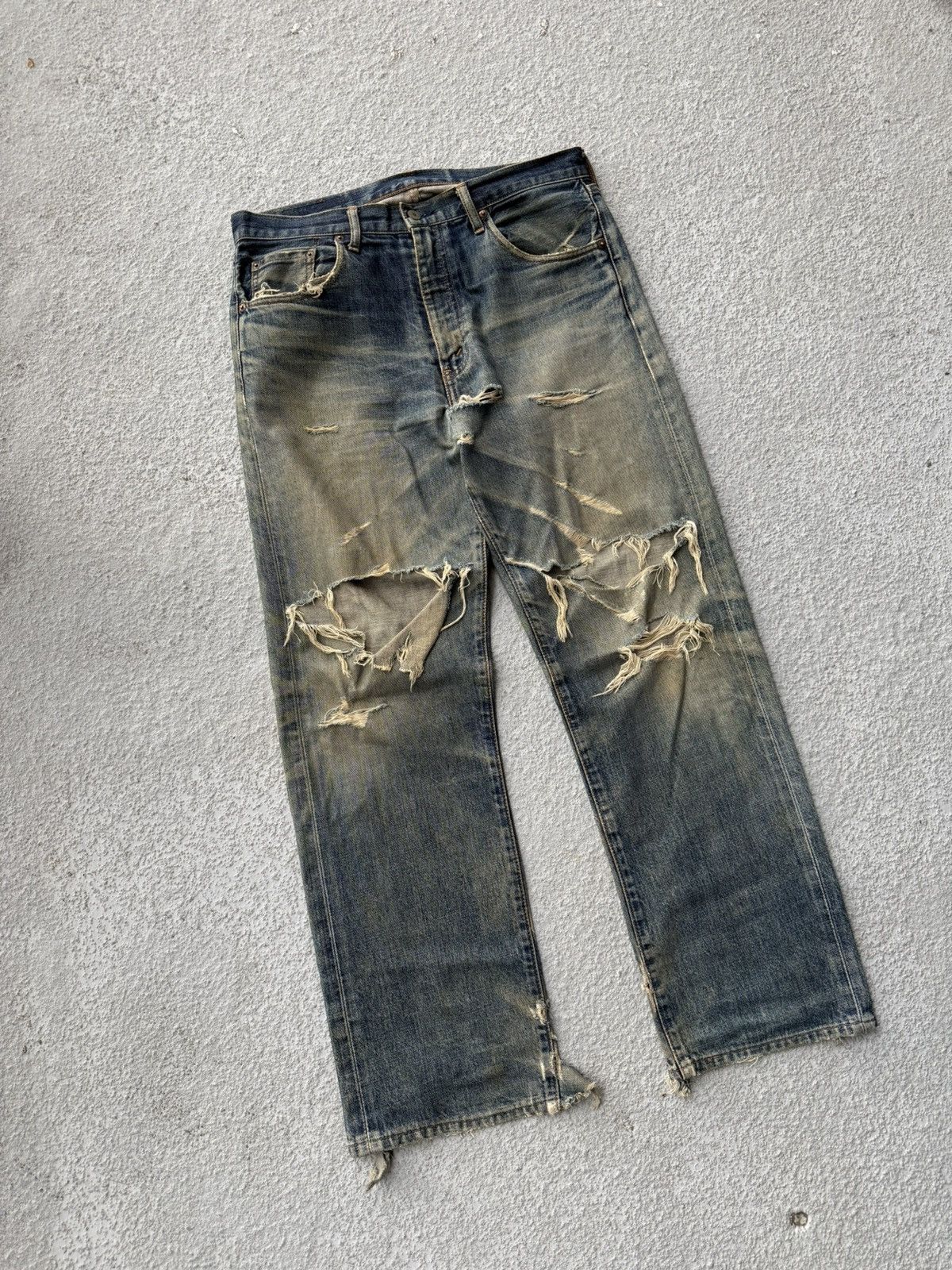 Levi's Vintage Clothing Levi’s 502 Selvedge Japanese Repro Jeans Size US 34 / EU 50 - 1 Thumbnail