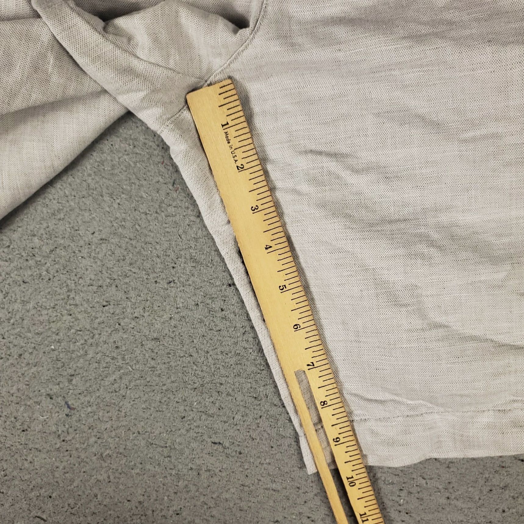 UNTUCKit UNTUCKit Mens Shorts Flat Front Chino Beige Cotton Linen Size 40 Regular Zip Pockets Mids? Size US 40 / EU 56 - 6 Thumbnail