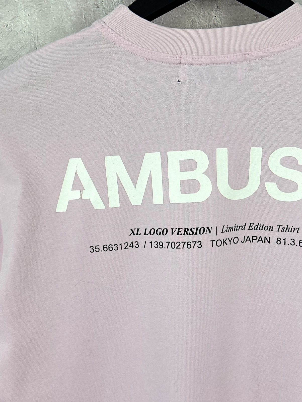 Ambush Design Ambush XL Logo Version Made in Japan Limited Edition T-shirt Size US M / EU 48-50 / 2 - 8 Thumbnail