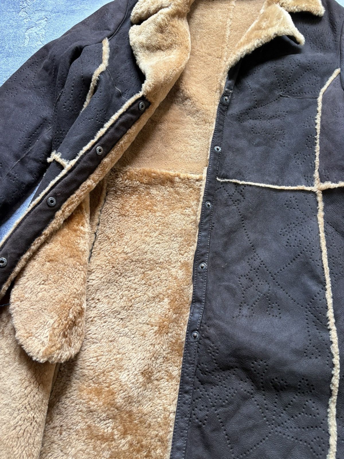 Escada Vintage Escada Luxury Shearling Lambskin Leather Coat Jacket Size M / US 6-8 / IT 42-44 - 12 Thumbnail
