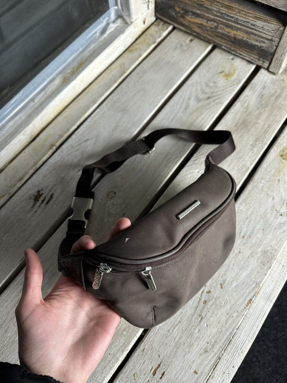 Japanese Brand 90s Archive Y2k KIPLING Style Canvas Crossbody Messenger Bag Size ONE SIZE - 1 Thumbnail