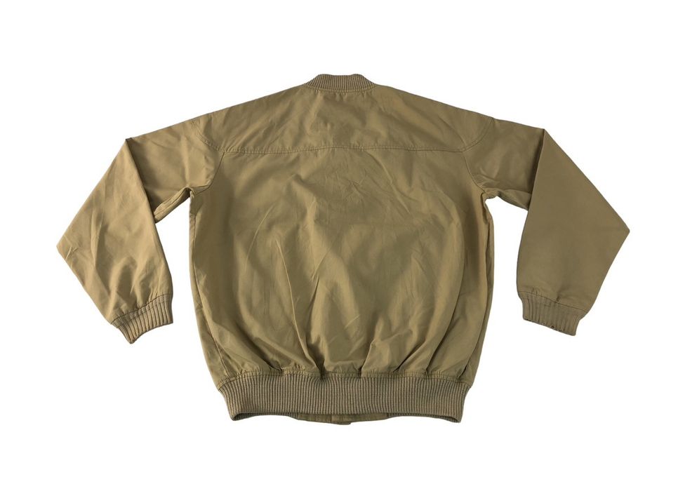 Mcgregor 90s McGregor Sportswear Beige Bomber Simple Varsity Jacket