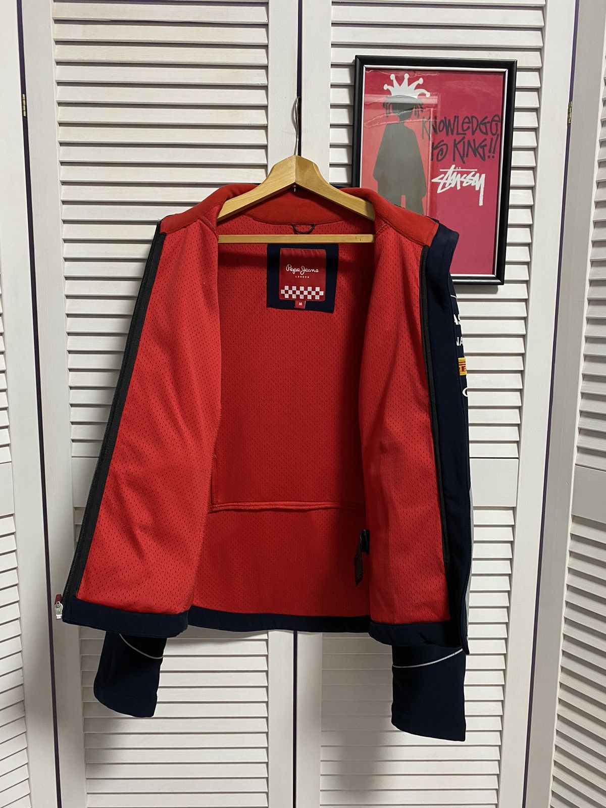 Red Bull Pepe Jeans Racing Jacket Formula F1 RedBull SoftShell Size M / US 6-8 / IT 42-44 - 7 Thumbnail