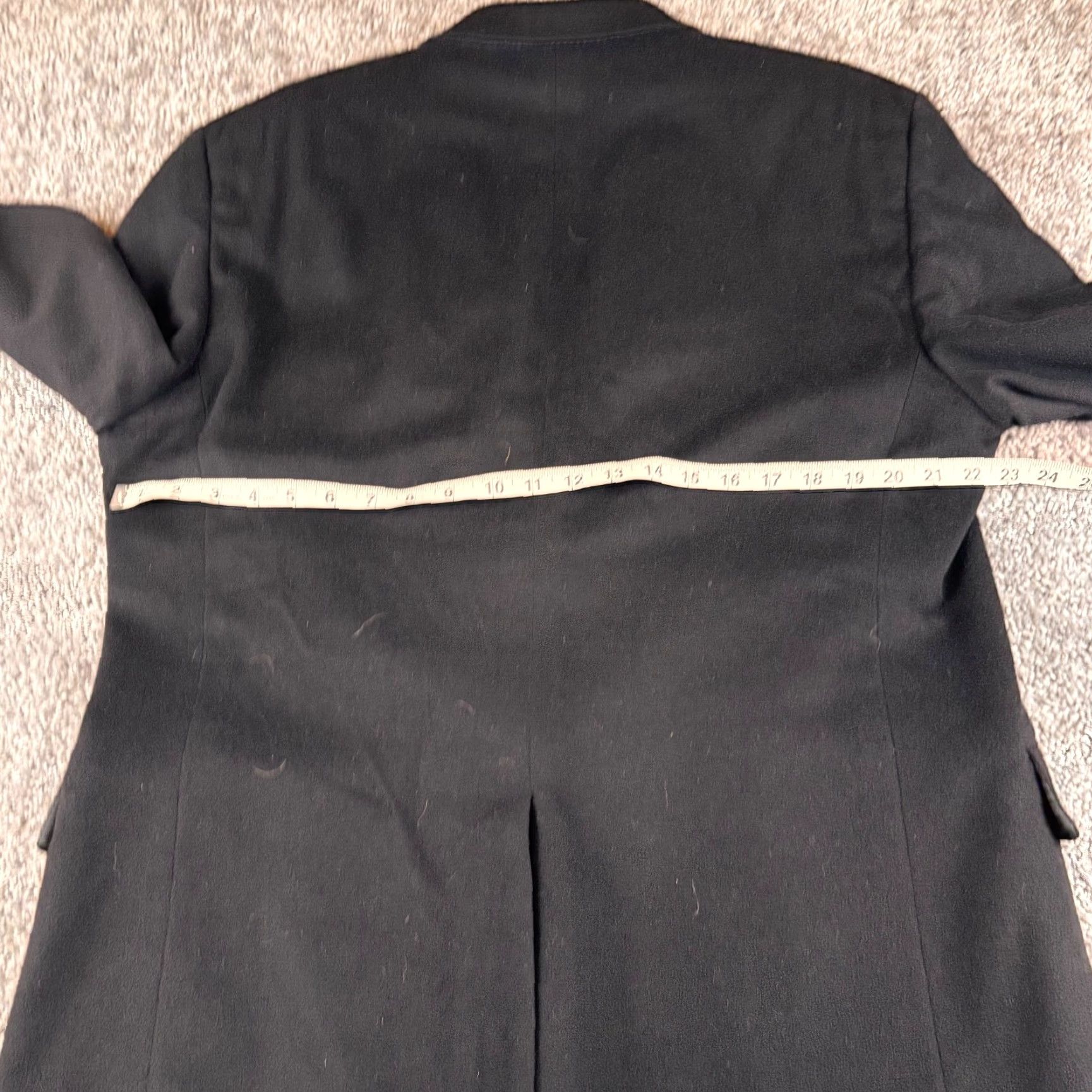 Jos. A. Bank VINTAGE Jos. A. Bank Blazer Mens 44R Black 2 Button 100% Cashmere Dinner Sport Coat Jacket Size 44R - 6 Thumbnail