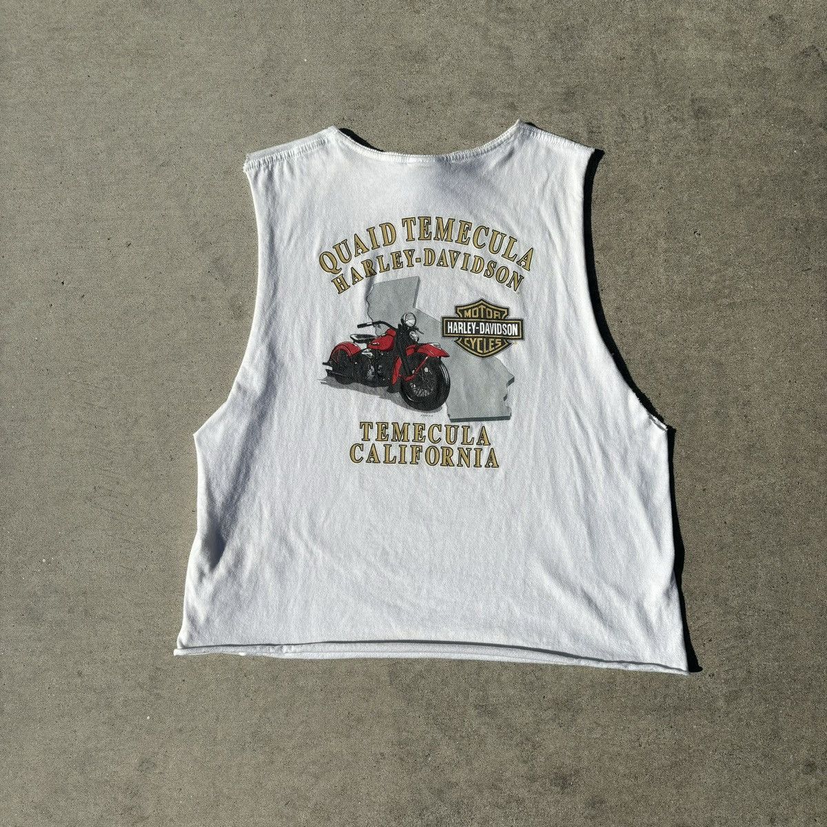 Harley Davidson Harley Cut Off Tee Size US L / EU 52-54 / 3 - 2 Thumbnail