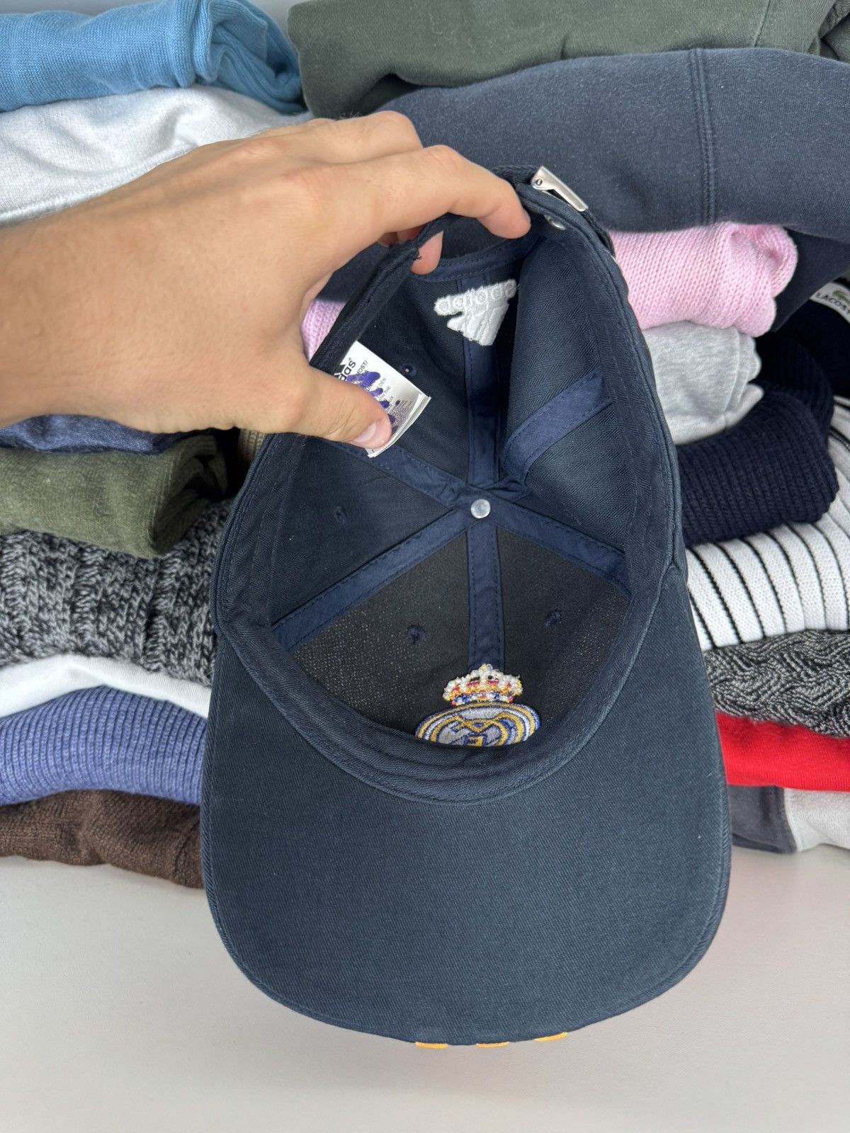 Adidas 2013 Adidas Real Madrid Cap Hat Size ONE SIZE - 12 Thumbnail