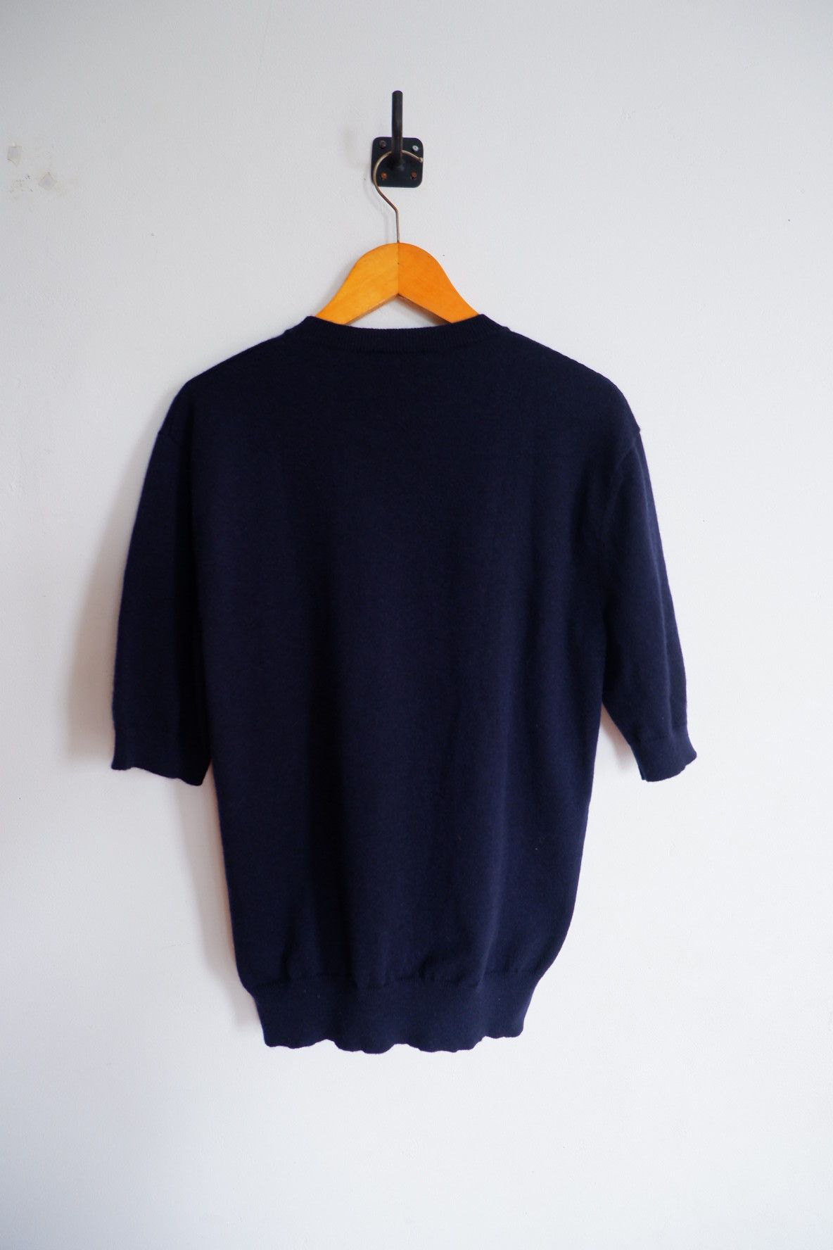 Hermes Cashmere Knitwear Navy Blue Size US M / EU 48-50 / 2 - 2 Thumbnail