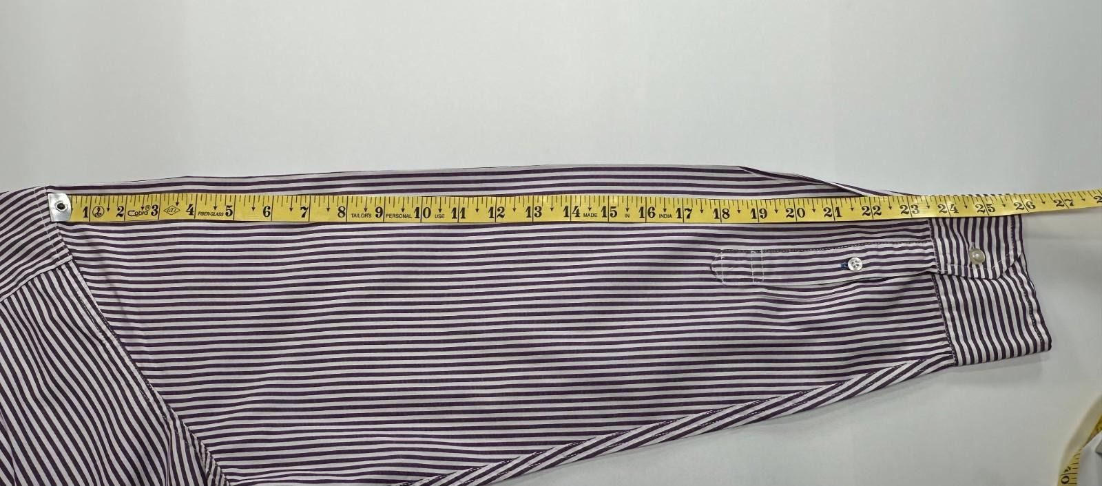 American Eagle Outfitters American Eagle Vintage Slim Fit Button Up Purple Men's XL Size US XL / EU 56 / 4 - 5 Thumbnail