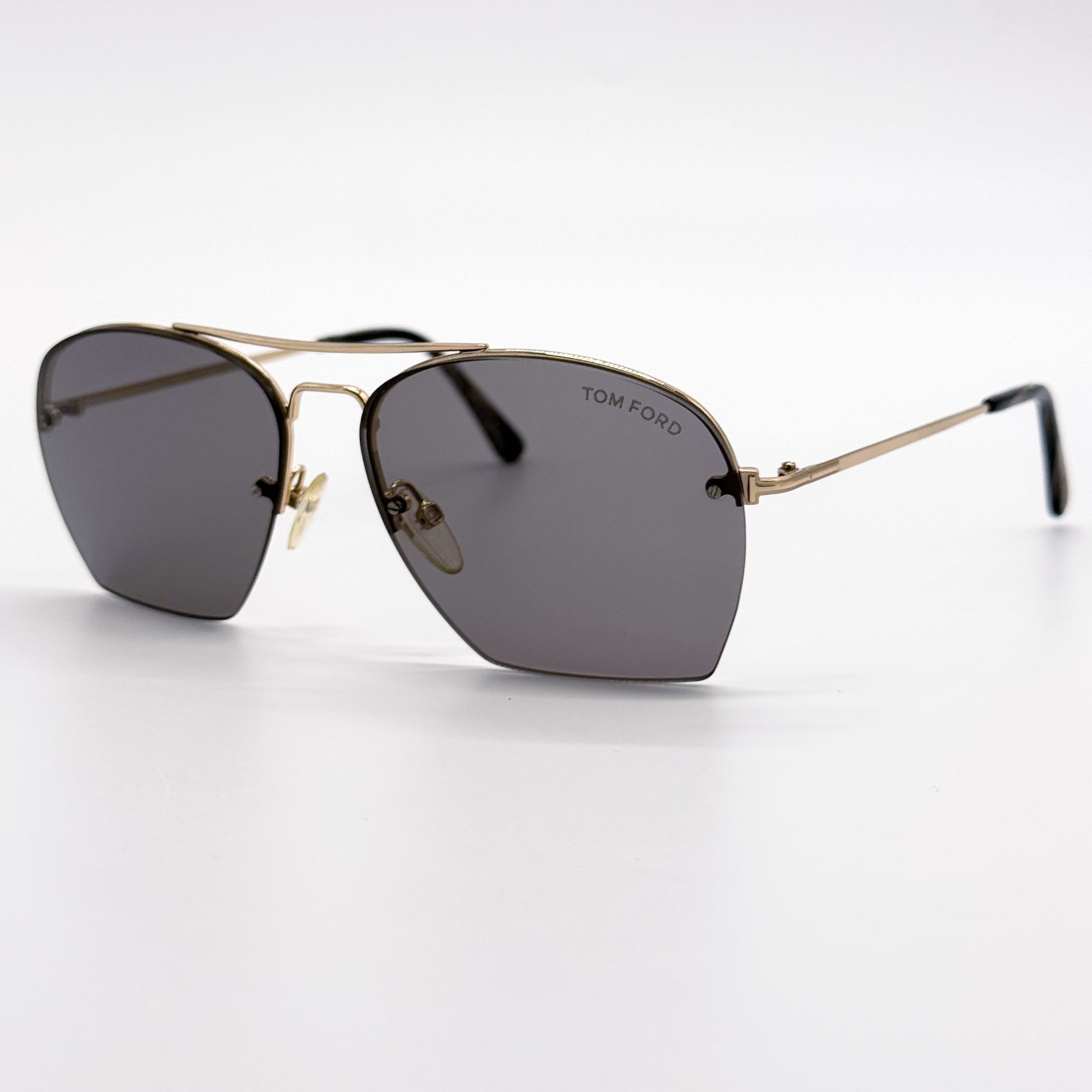Tom Ford NEW TOM FORD WHELAN SUNGLASSES TF505 28E AVIATOR GOLD FY0505 Size ONE SIZE - 2 Thumbnail
