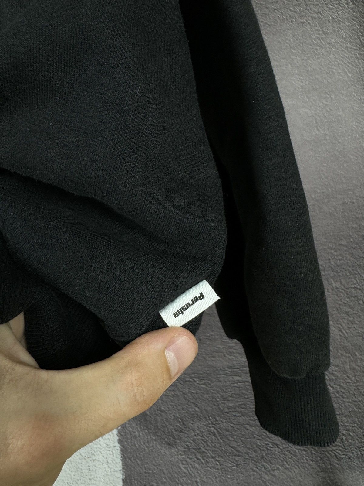 Japanese Brand × Vintage Perushu Japan “Always be happy” faded hoodie big logo Size US S / EU 44-46 / 1 - 11 Thumbnail