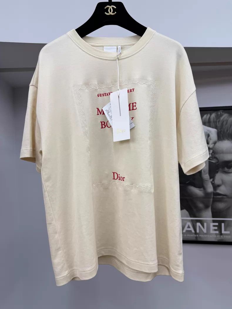 Dior Dior 26 Spring and Summer New Printed Short-sleeved T-shir Size M / US 6-8 / IT 42-44 - 1 Thumbnail
