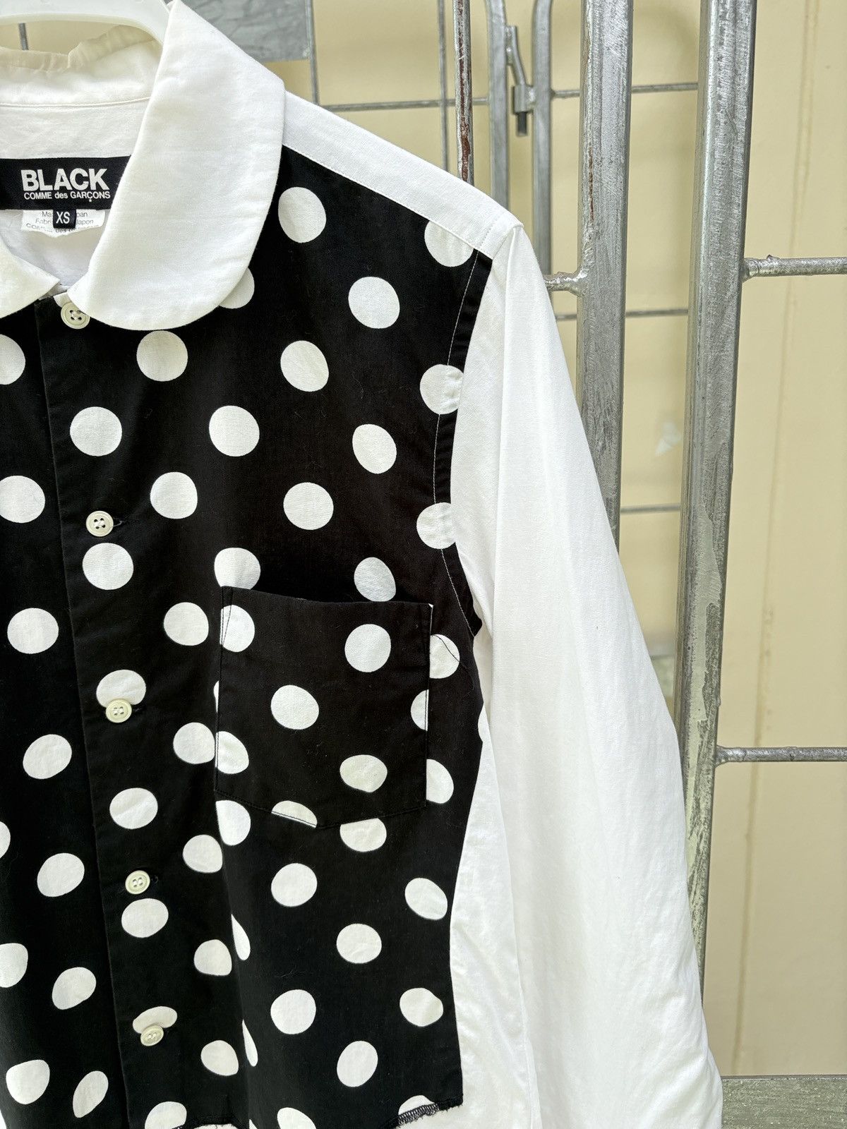 Comme des Garcons Black Comme des Garcons • polkadot white shirt Size US XS / EU 42 / 0 - 4 Thumbnail
