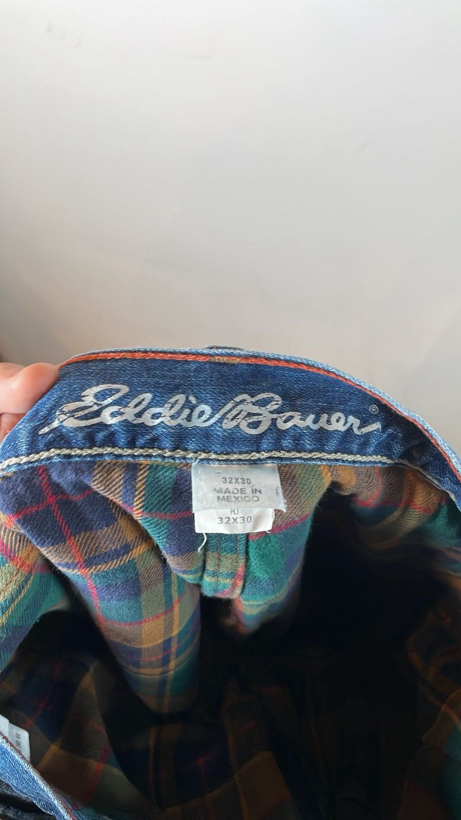 Eddie Bauer Eddie Bauer Flannel-Lined Jeans – Size 32x30 – Blue Denim Size US 32 / EU 48 - 4 Thumbnail