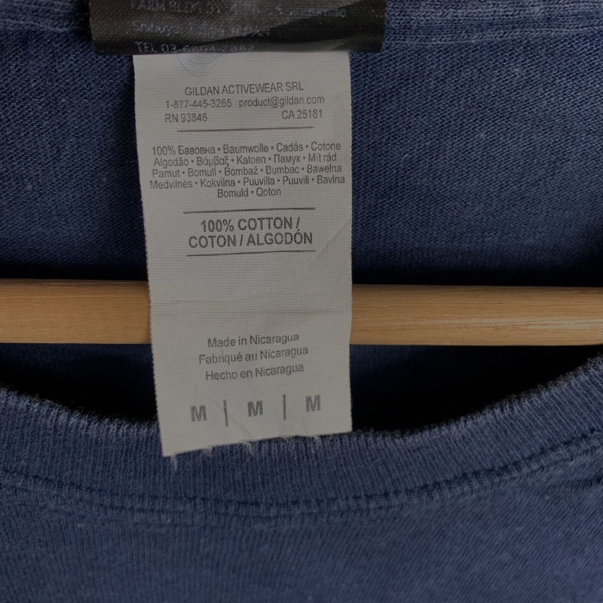 Other Vintage DEVILUSE SHIBUYA JAPAN Natural Indigo Tee Shirt Size US M / EU 48-50 / 2 - 5 Thumbnail