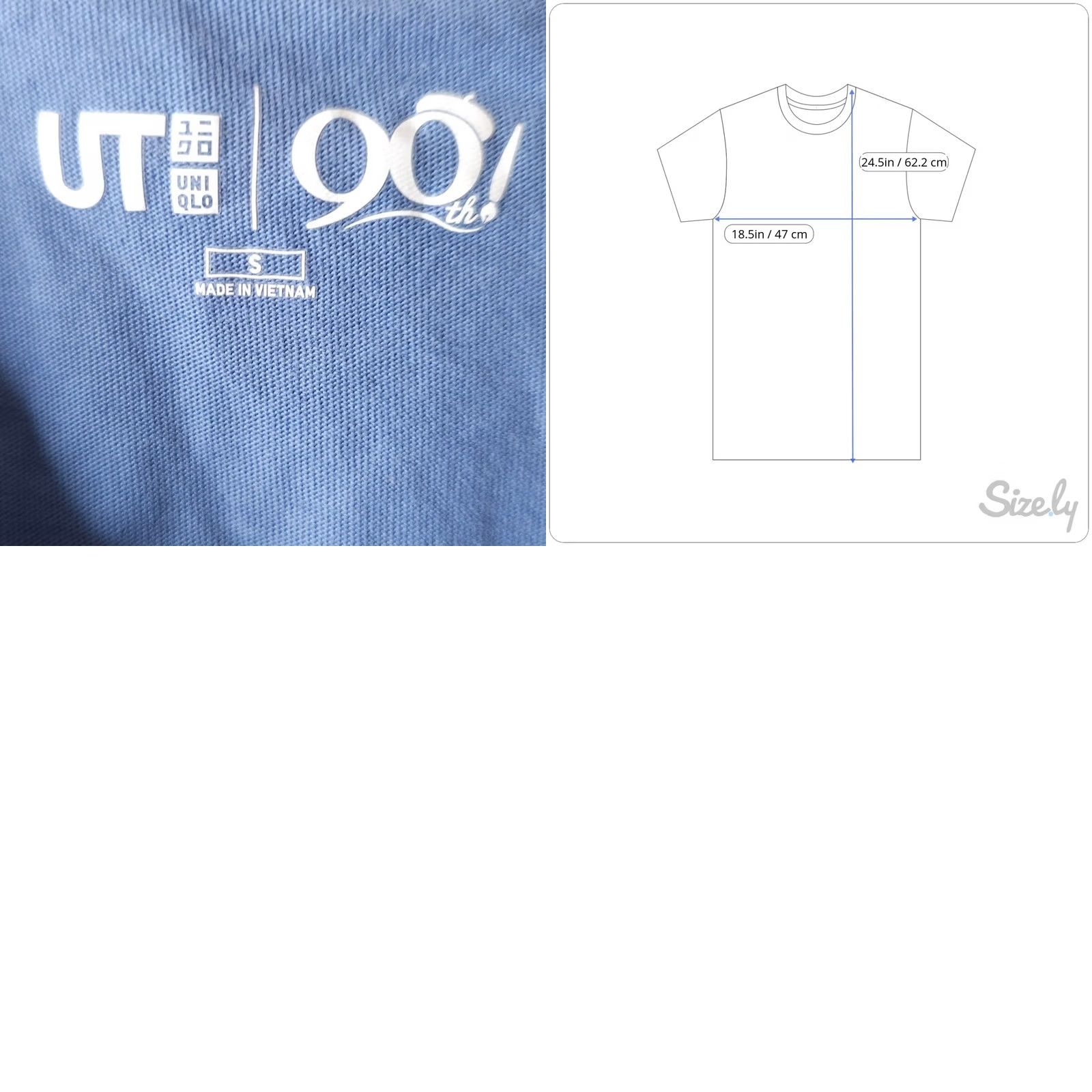 Uniqlo VINTAGE Doraemon T Shirt Mens Size Small Blue Fujiko Fujio Perman Kiteretsu Daihyakka Size US S / EU 44-46 / 1 - 8 Thumbnail