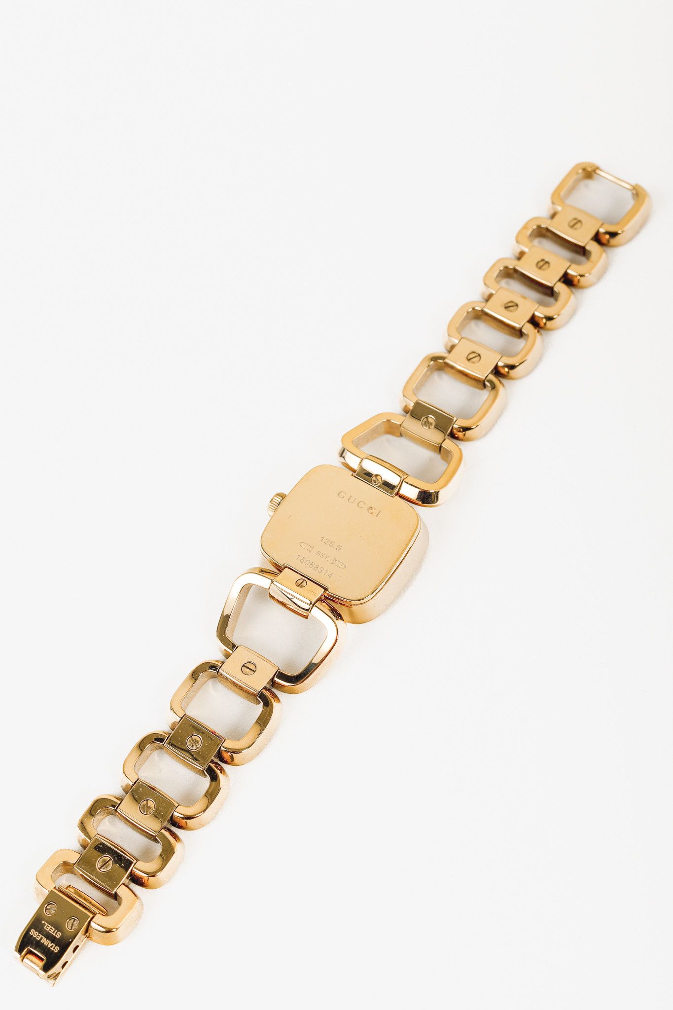 Gucci Gucci 125.5 G Gold-Tone Bracelet Watch Size ONE SIZE - 4 Thumbnail