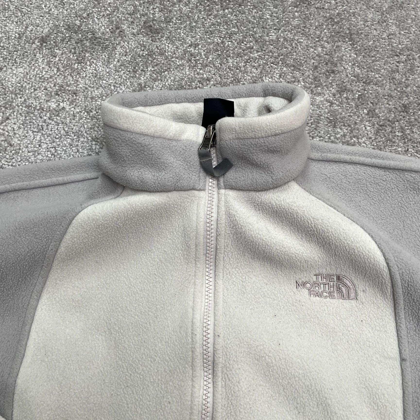 The North Face The North Face Khumbu Fleece Jacket Womens Medium Gray Full Zip Outdoor Hiking - Regular Fit, Solid, Jacket Size M / US 6-8 / IT 42-44 - 3 Thumbnail