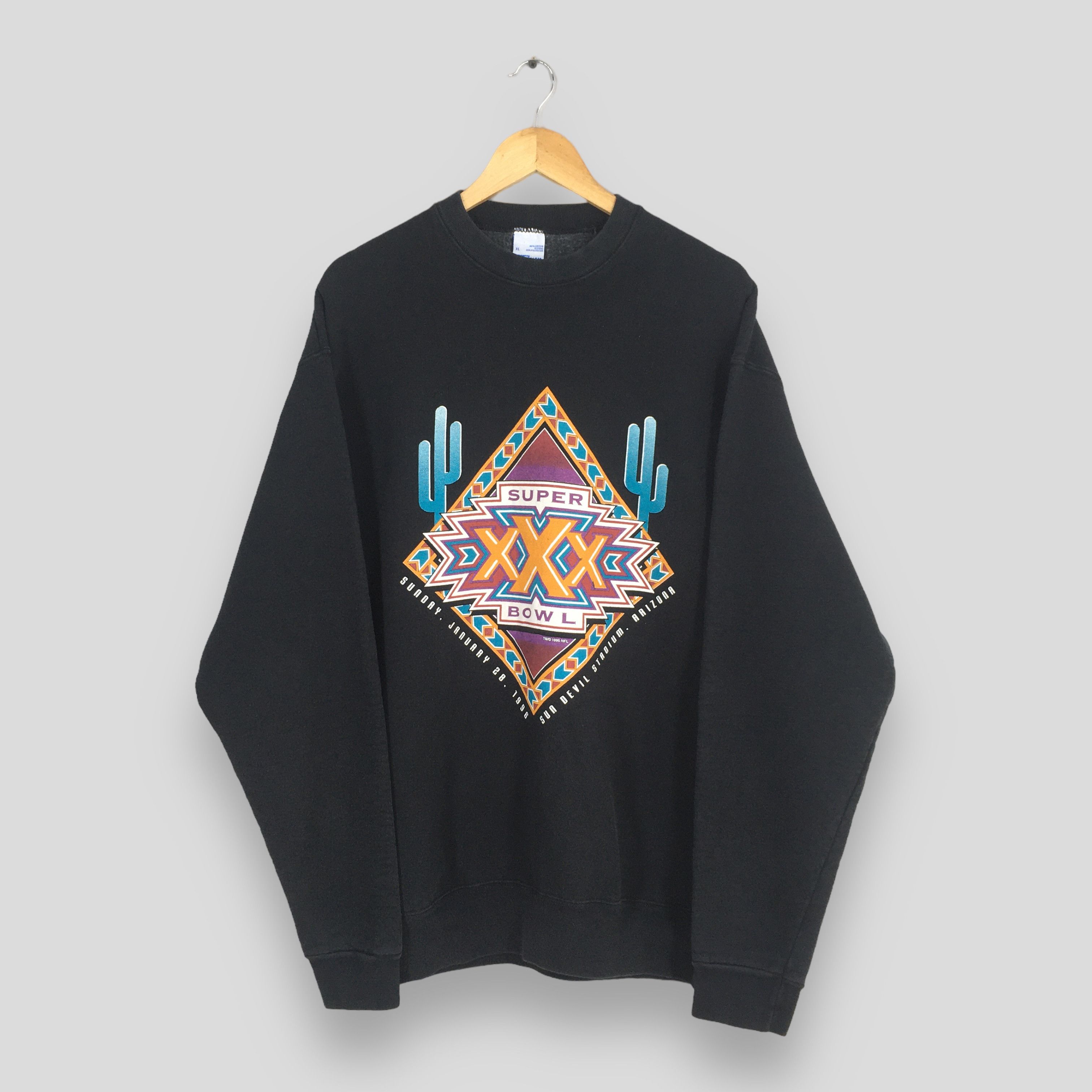 NFL Vintage Super Bowl XXX Arizona Sweatshirt XLarge Size US XL / EU 56 / 4 - 1 Thumbnail