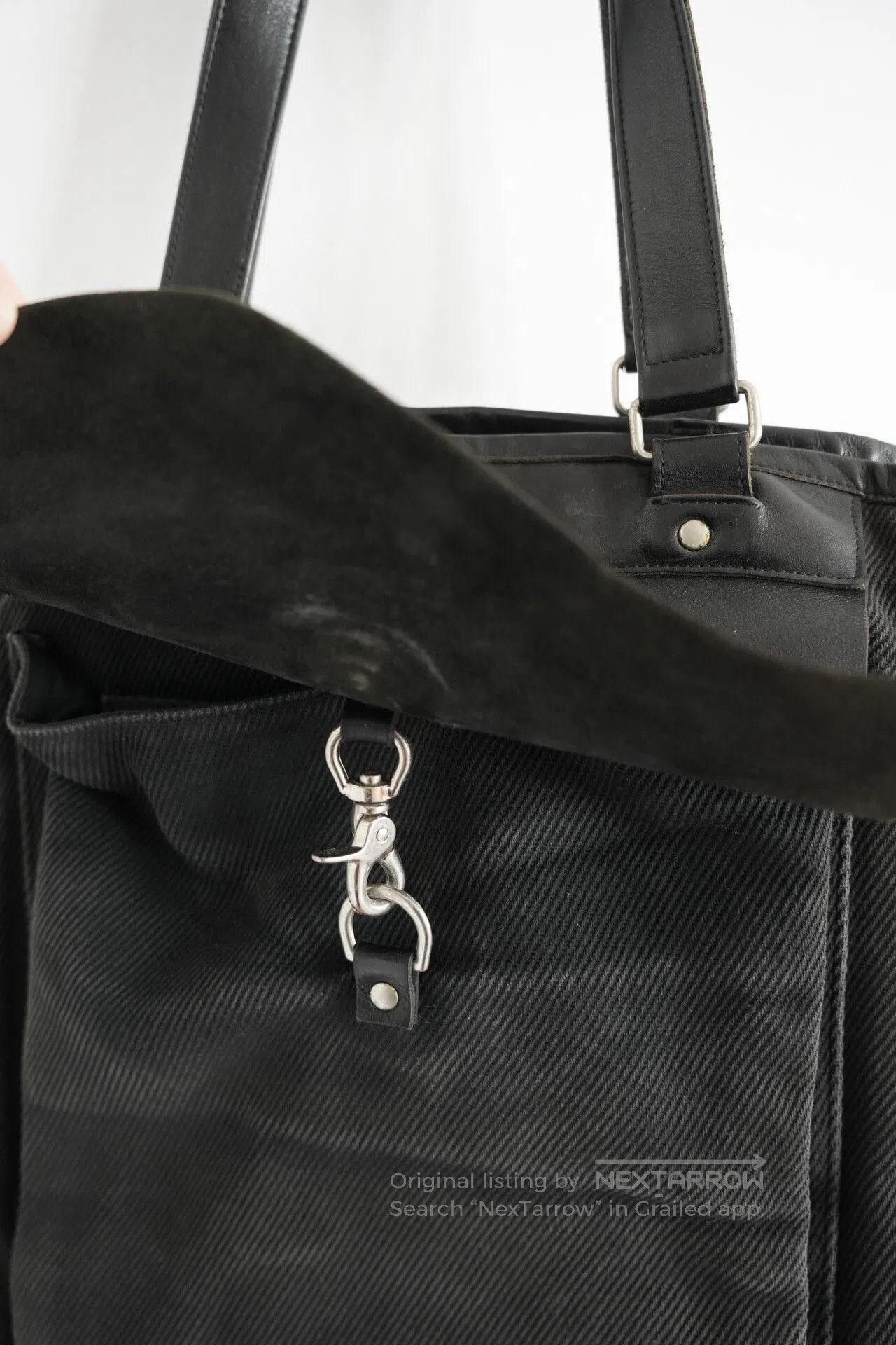 Y's for Men Yohji Yamamoto Tote Bag from 2000s. Size ONE SIZE - 4 Thumbnail