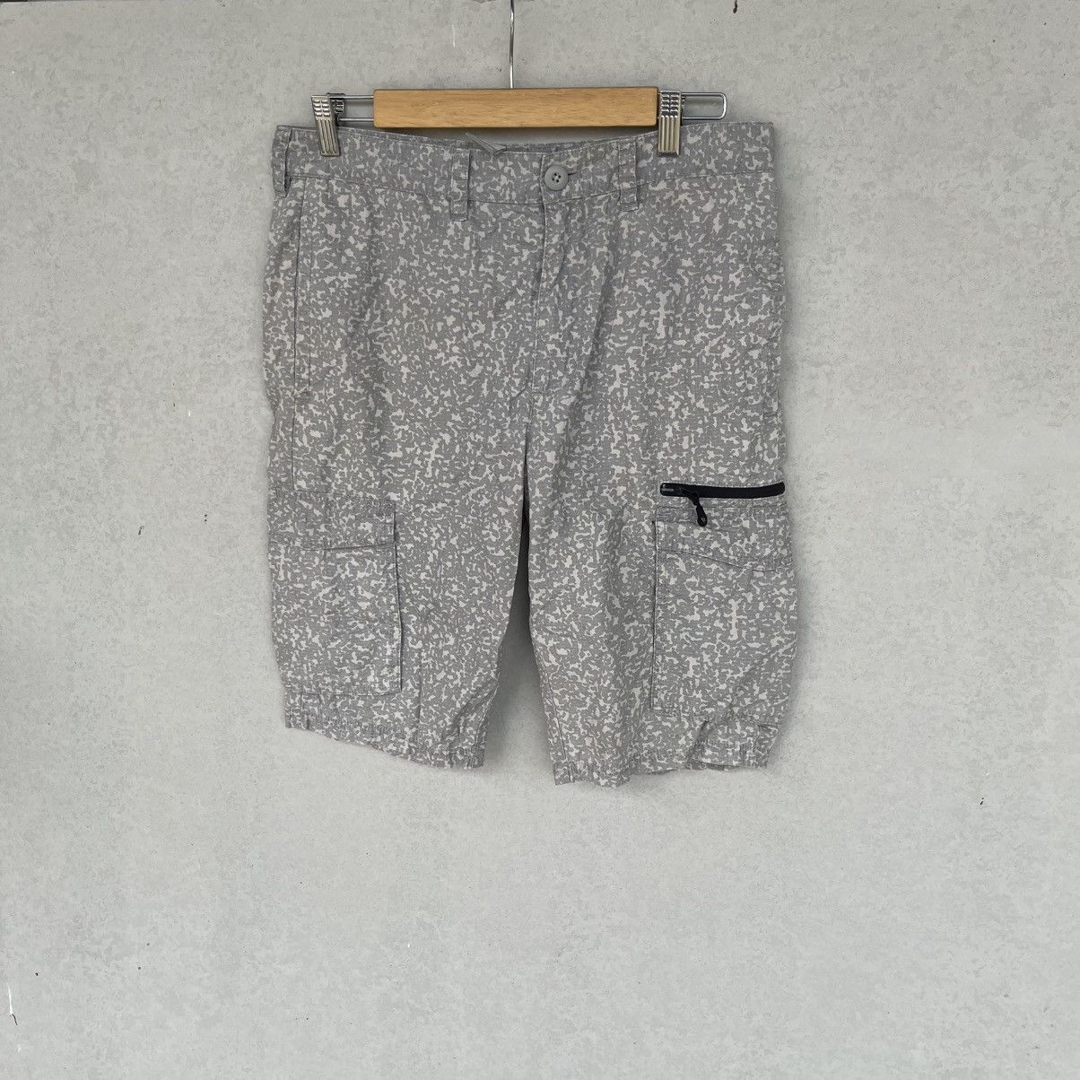 Other Vintage Nike Grey Patterned Shorts Size M W19 L12.5 Size US 26 / EU 42 - 3 Thumbnail