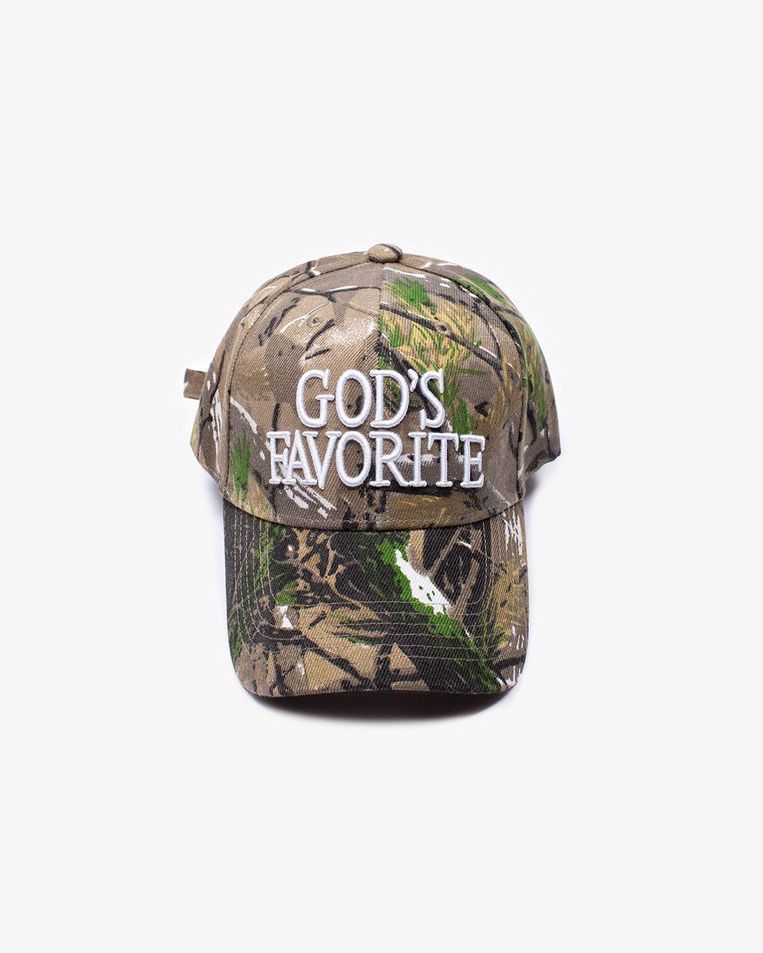 PRAYING GOD'S FAVORITE TREE CAMO HAT
