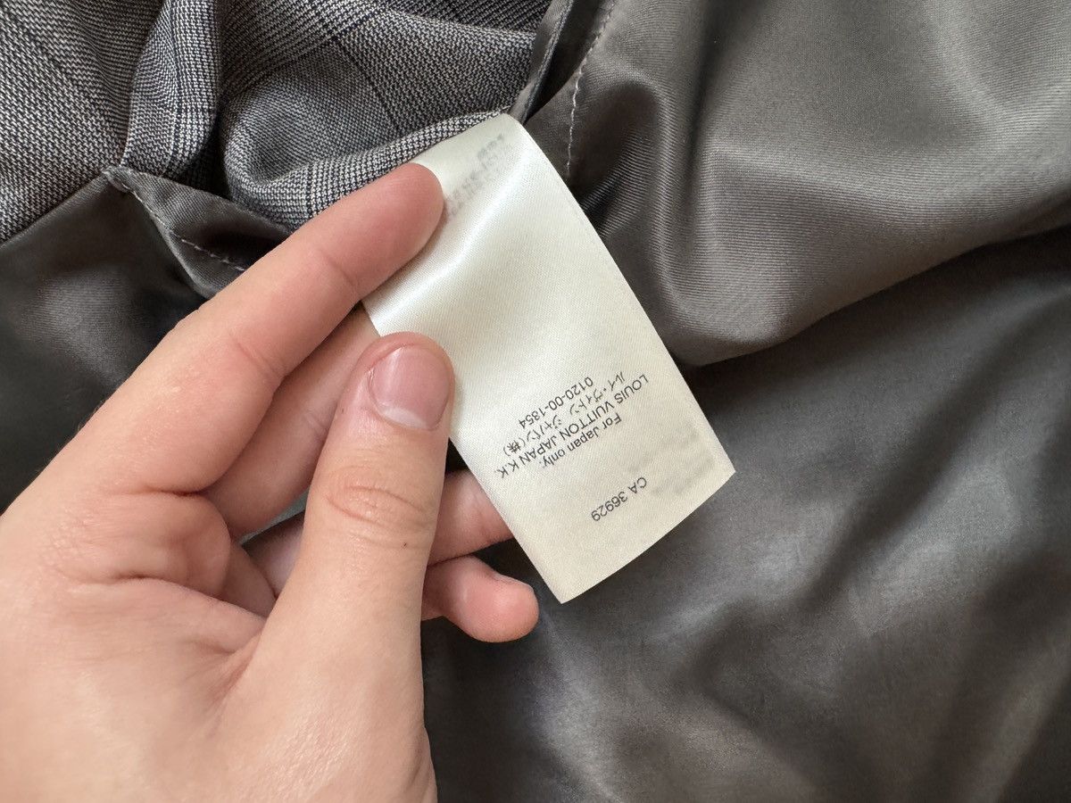 Louis Vuitton Louis Vuitton Damier Tailored Grey Track Suit - Size M Size US M / EU 48-50 / 2 - 11 Thumbnail
