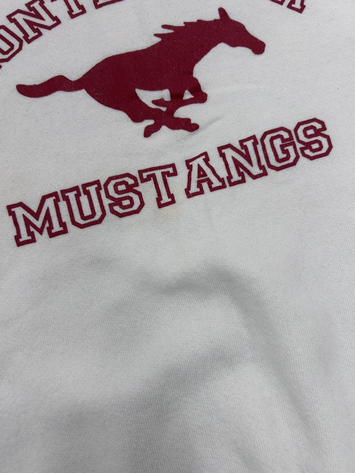Vintage Vintage Mustangs 80s Raglan Crewneck Size US L / EU 52-54 / 3 - 3 Thumbnail