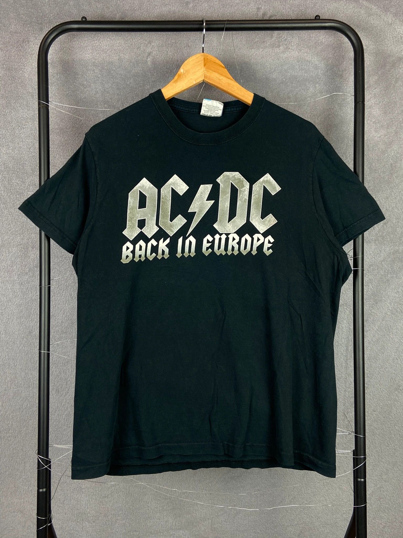 AC/DC AC/DC band t-shirt vintage 90s rock tour rare graphic Size US M / EU 48-50 / 2 - 1 Thumbnail