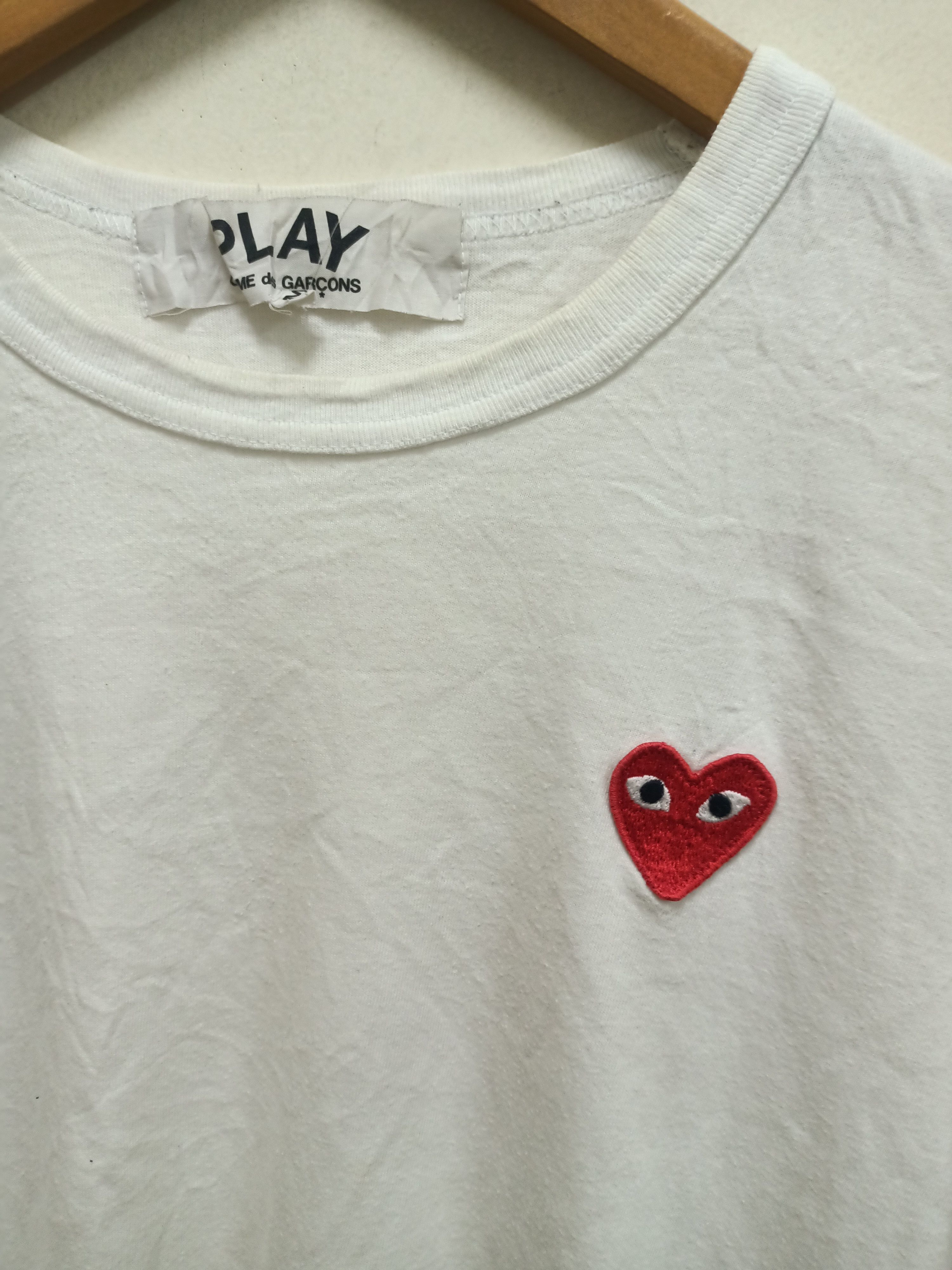 CDG by Comme des Garcons Comme des Garcons Play t-shirt Size US M / EU 48-50 / 2 - 2 Thumbnail
