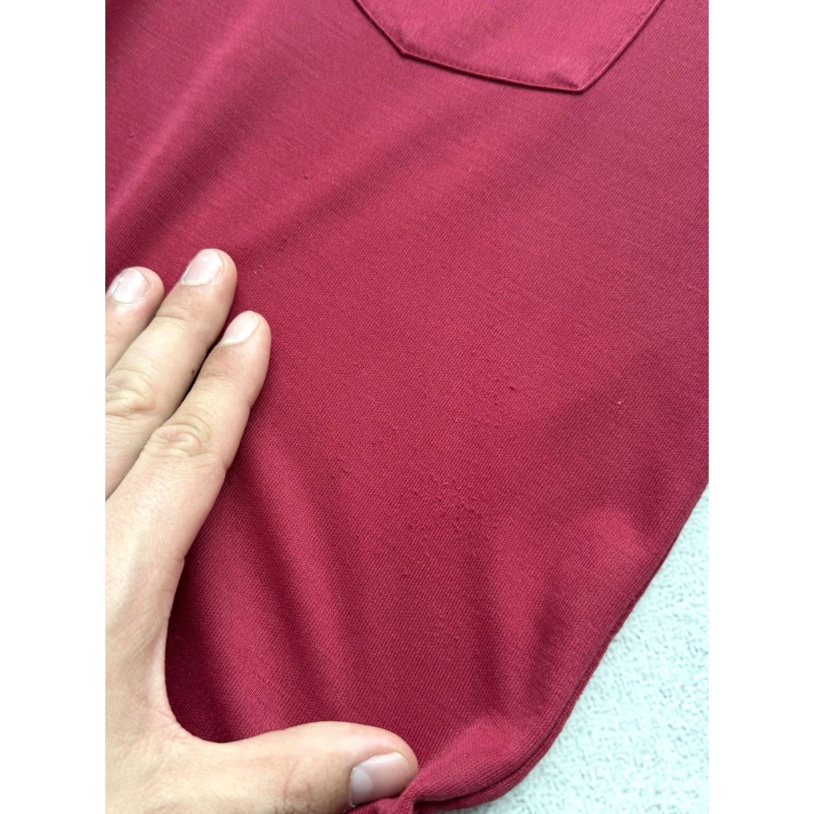 Yves Saint Laurent VINTAGE Yves Saint Laurent YSL SportWear Red Polo T Shirt XL Men Size US XL / EU 56 / 4 - 6 Thumbnail