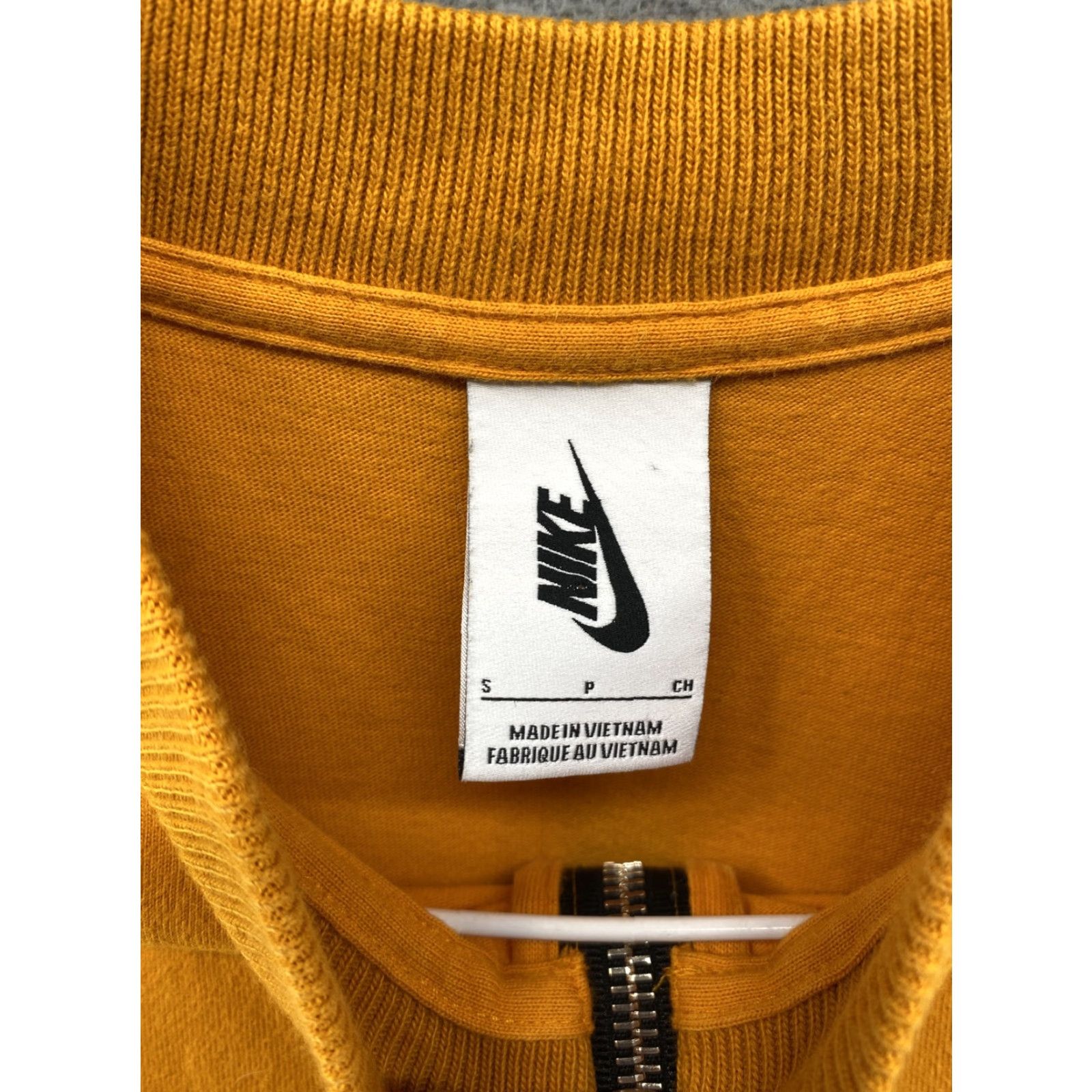 Nike Nike Lab Collection Women’s Mock Neck 1/4 Zip Yellow Top Small Nike Dri-FIT Activewear Shirt Pullover Womens Workout Athletic 923830 Size S / US 4 / IT 40 - 3 Thumbnail