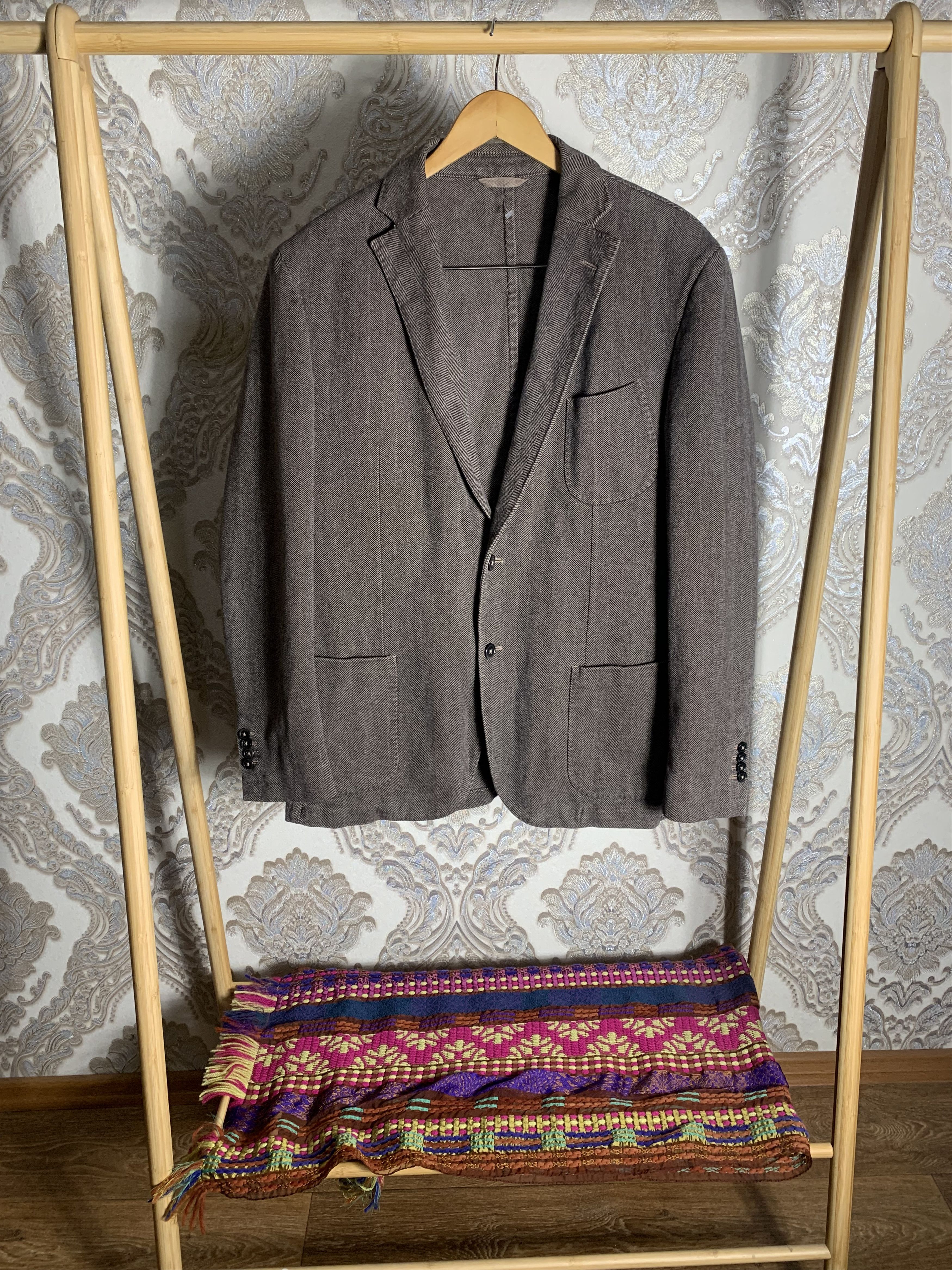 L.B.M. 1911 VINTAGE L.B.M 1911 LIMITED EDITION WOOL DESIGNER BLAZER 90s Size 54R - 1 Thumbnail