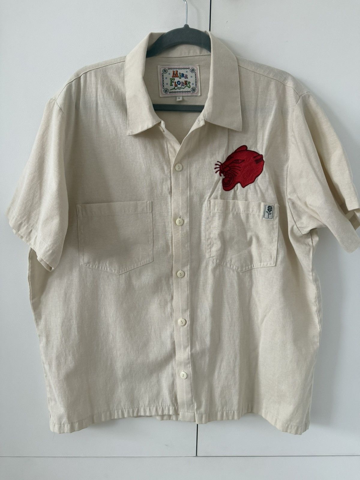 Other Mira Flores custom embroidered shirt Size US L / EU 52-54 / 3 - 1 Thumbnail