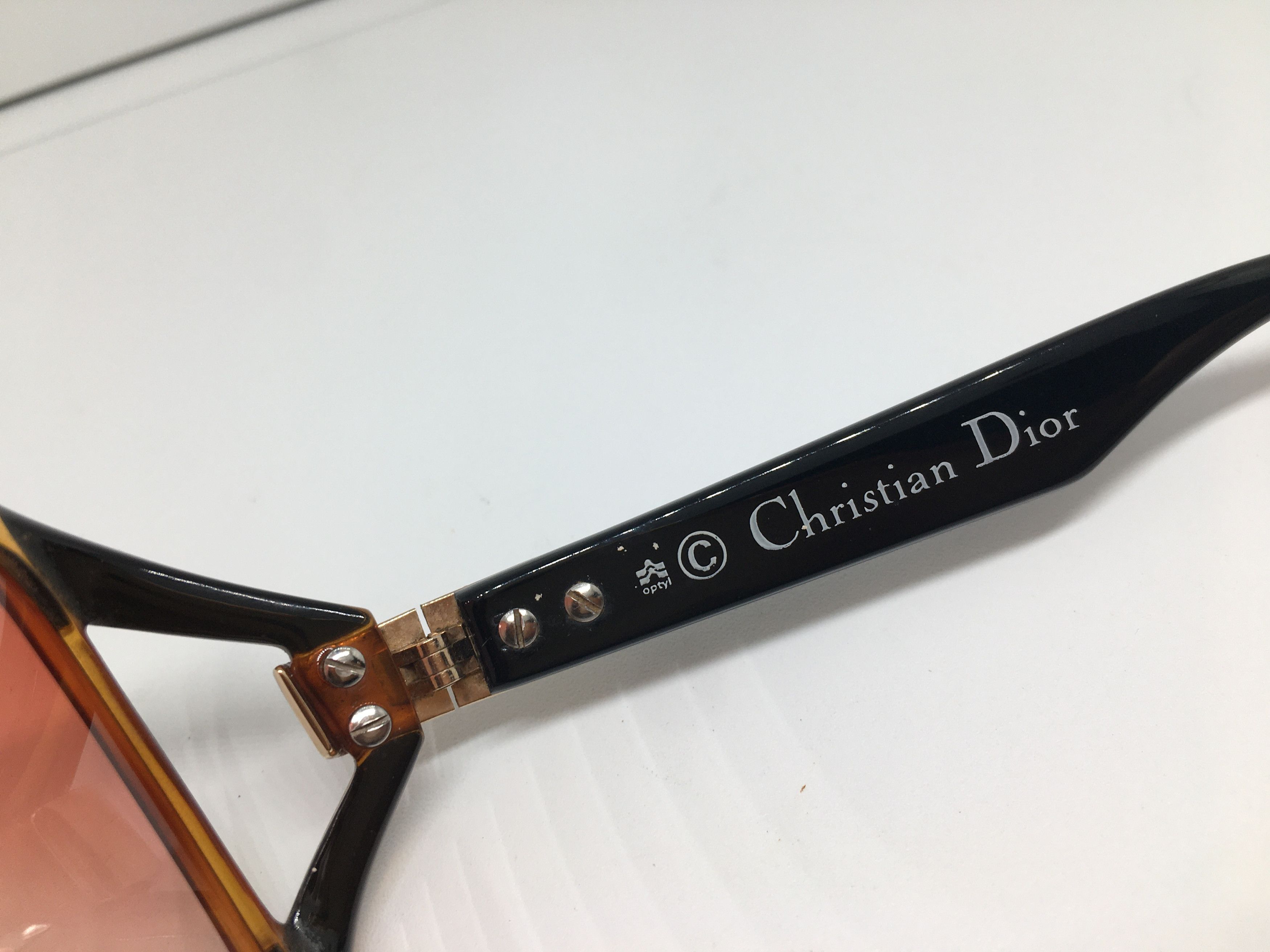 Dior Vintage 80s Christian Dior 2320 Oversize Sunglasses Germany Size ONE SIZE - 4 Thumbnail