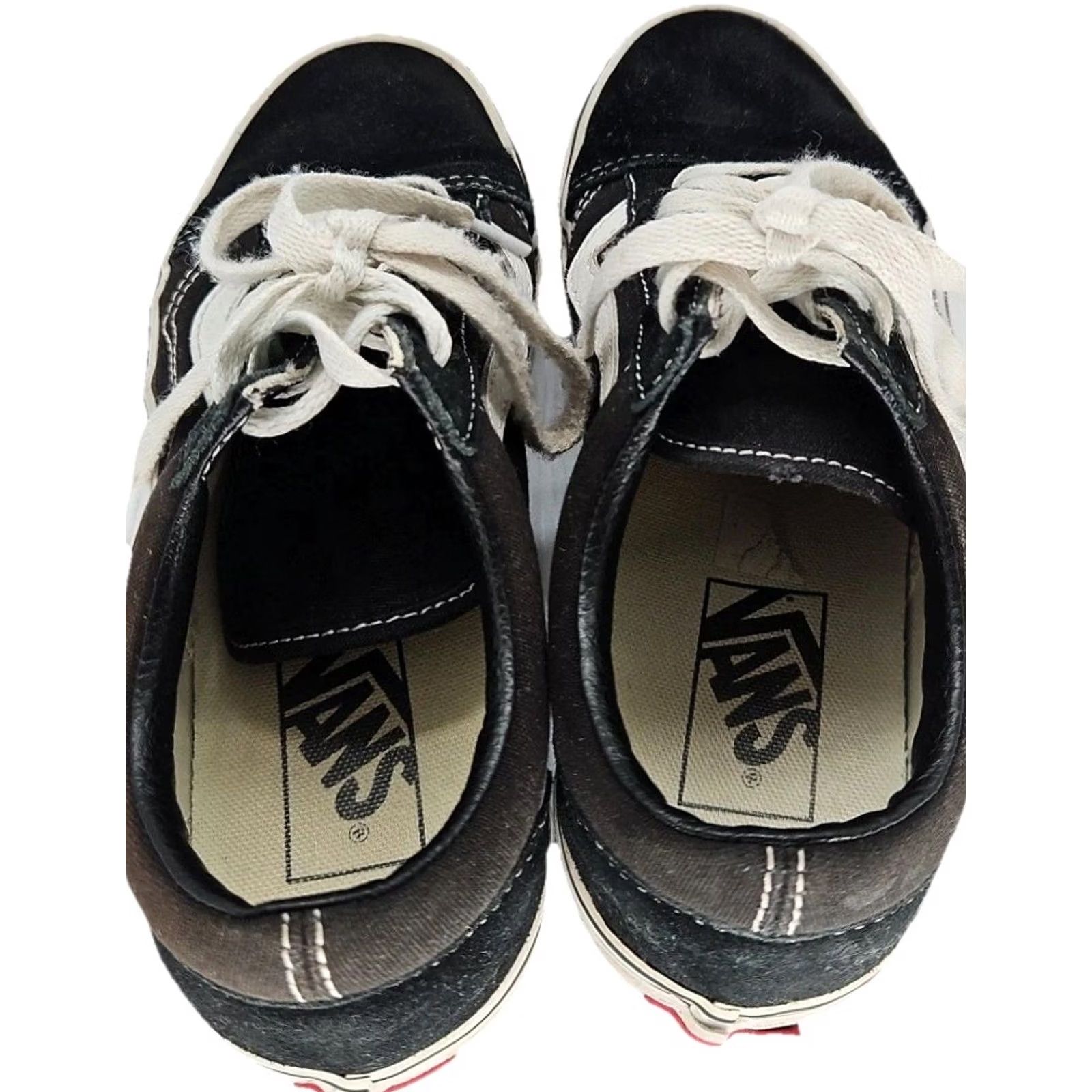 Vans VANS Old Skool White Black Skate Shoes Womens 6.5 Mens 5 Low Top Classic Shoes Size S / US 4 / IT 40 - 4 Thumbnail