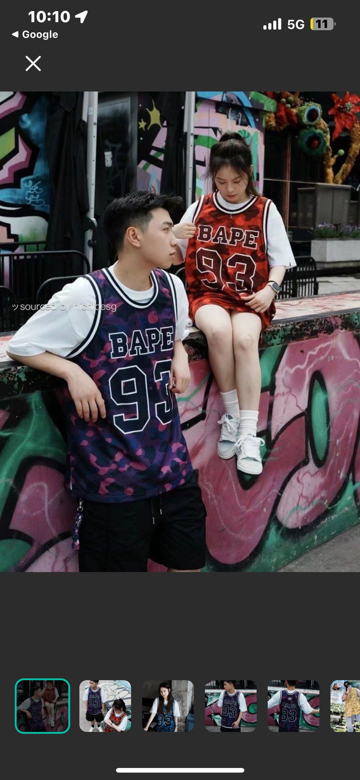 Bape Color Camo Mesh Tank Top Size US L / EU 52-54 / 3 - 19 Thumbnail
