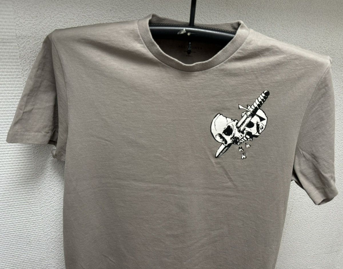 Allsaints Allsaints skull big logo t-shirt M sz Size US M / EU 48-50 / 2 - 3 Thumbnail