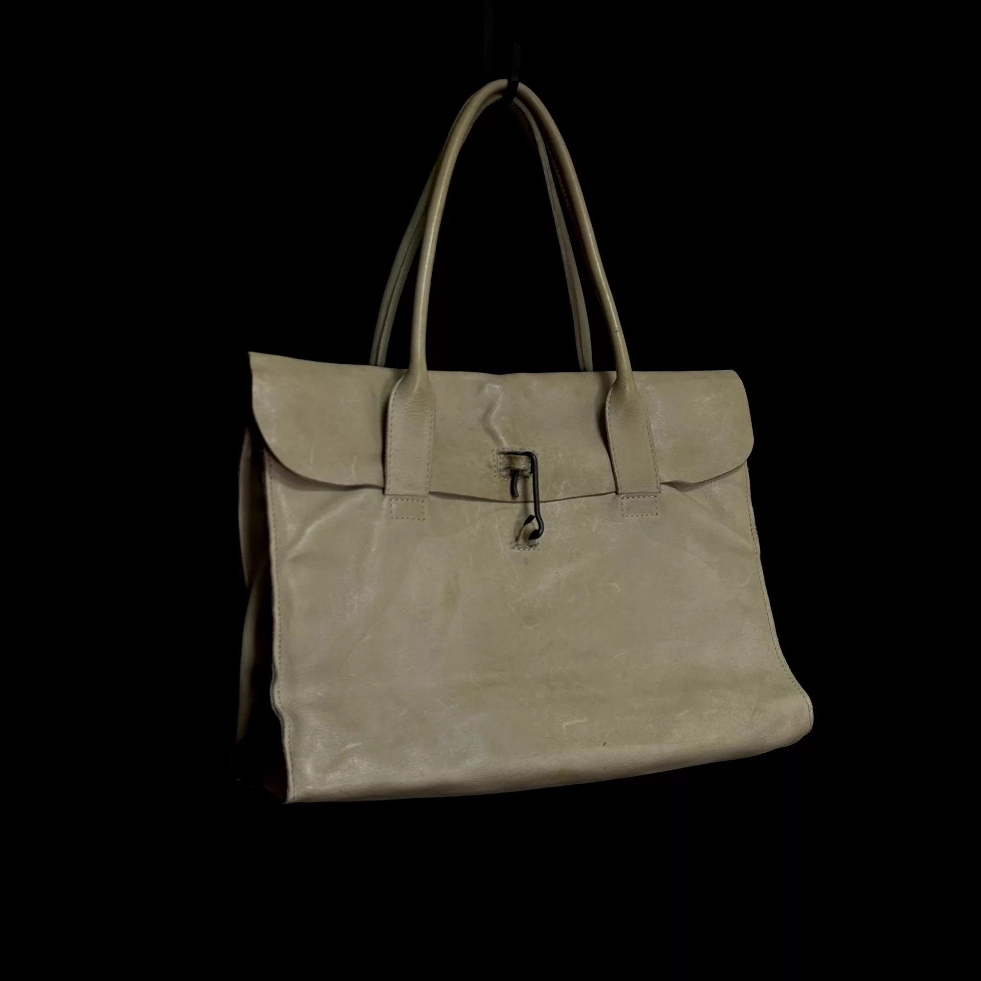 Tagliovivo tagliovivo vintage camel leather doctor bag 1-of-a-kind Size ONE SIZE - 2 Thumbnail