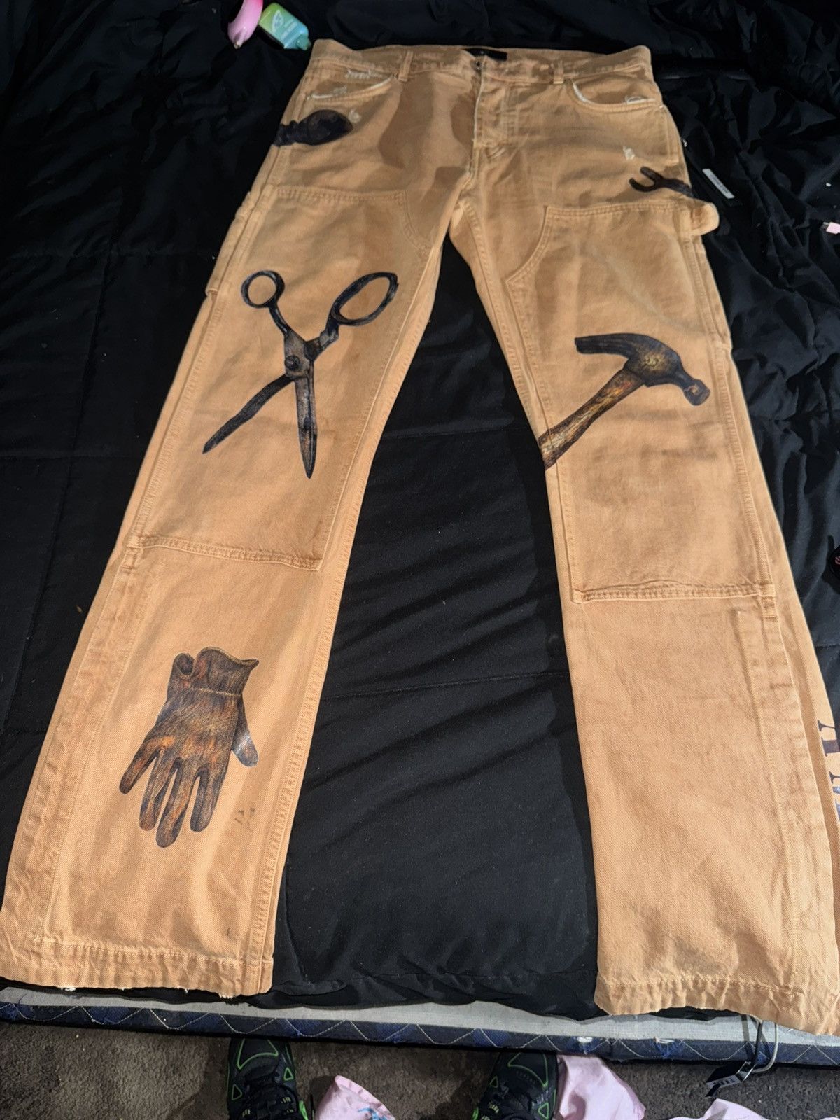 Amiri 🏆⚜️🔑AMIRI CARPENTER PANTS 🏆⚜️🔑 Size US 32 / EU 48 - 1 Thumbnail